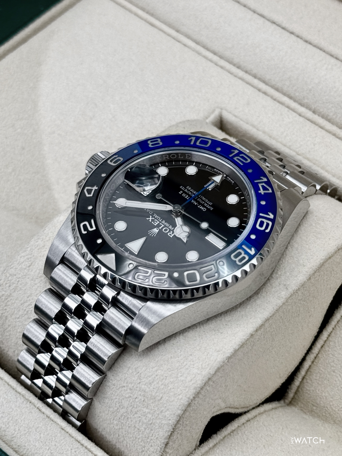 2021 Rolex GMT-Master II "Batgirl" 40mm 126710BLNR Jubilee