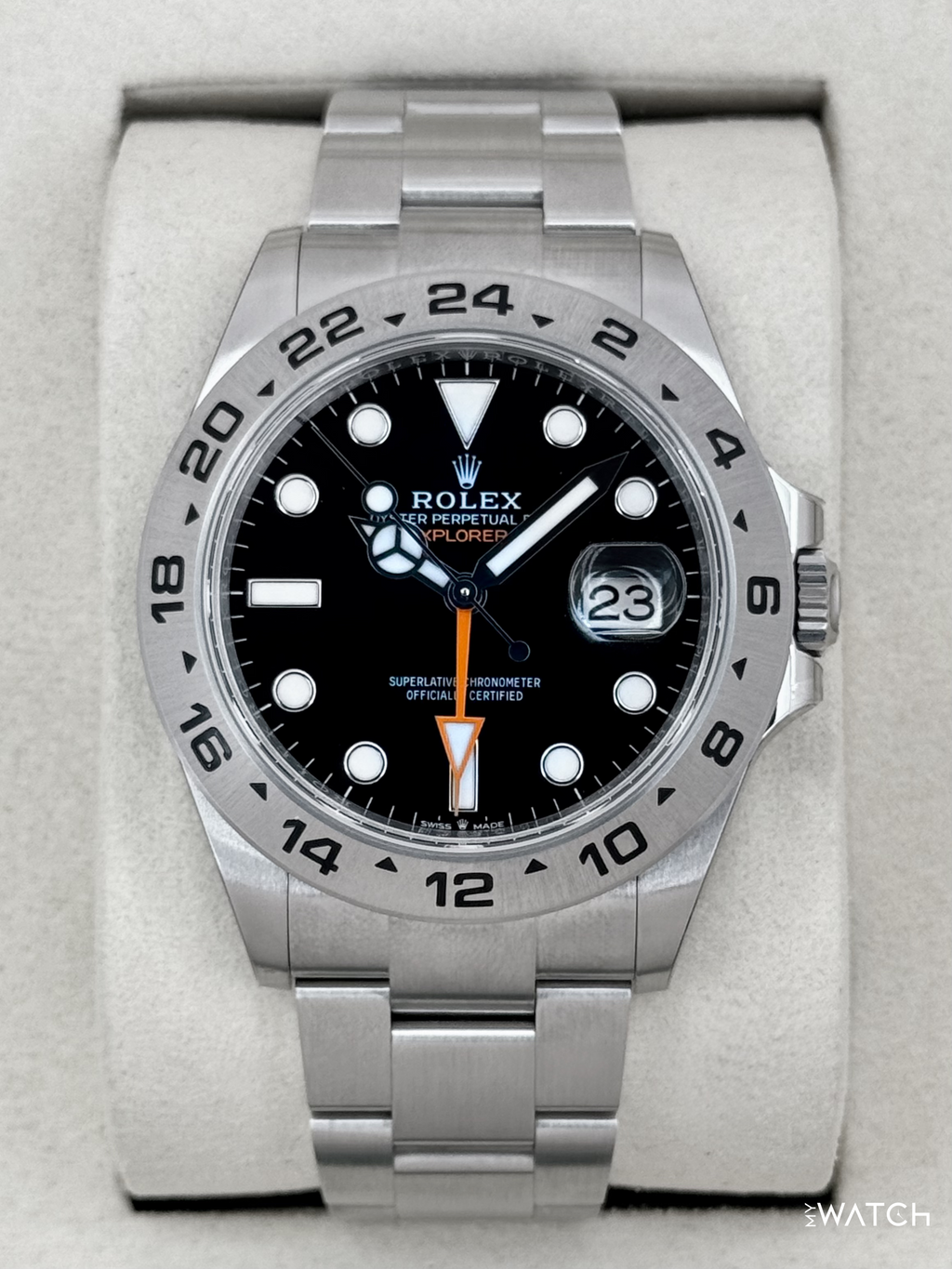 NEW 2026 Rolex Explorer II 42mm 226570 Stainless Steel Black Dial (STICKERED)
