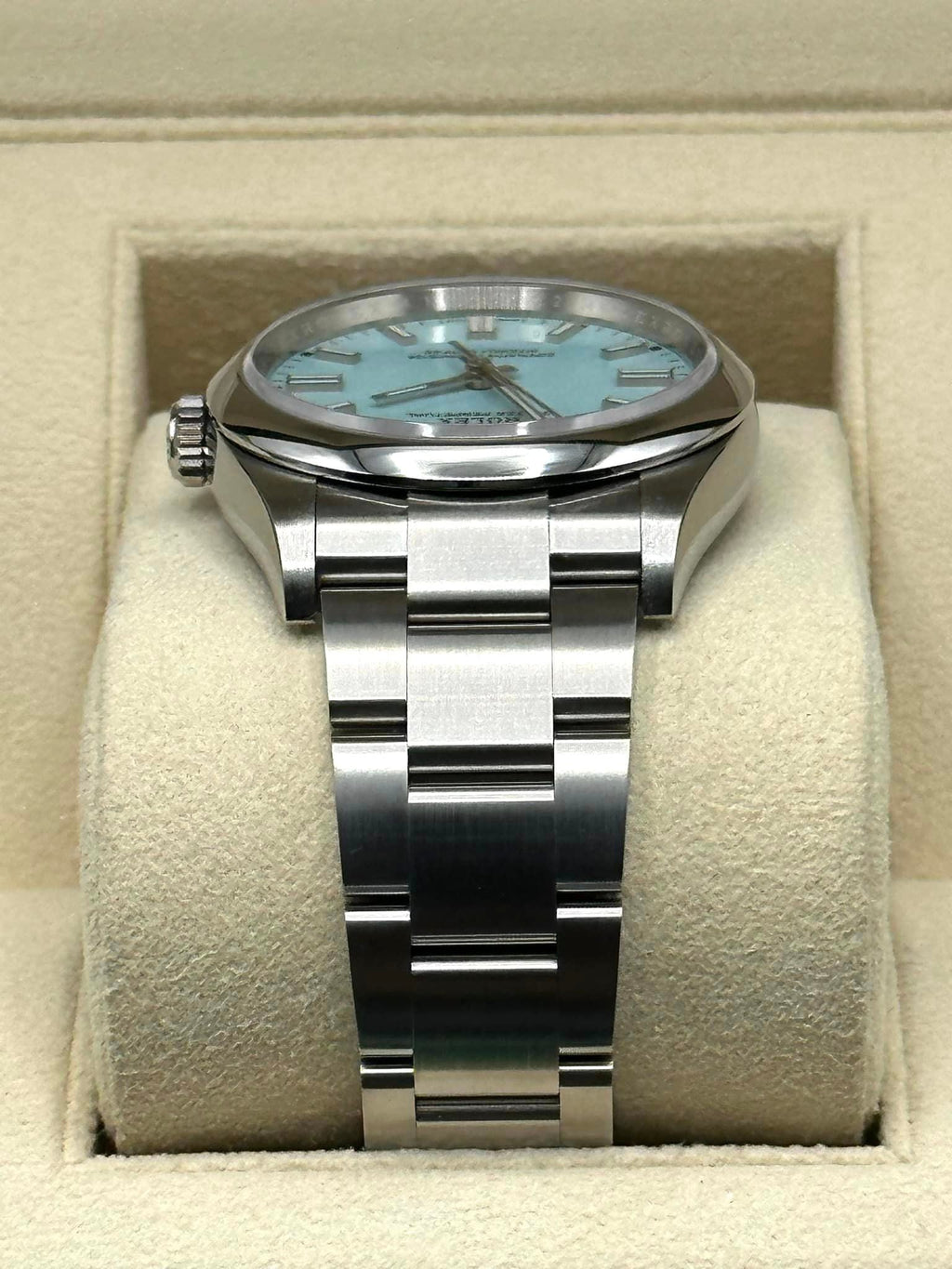 2022 Rolex Oyster Perpetual 36mm 126000 Tiffany Blue Dial