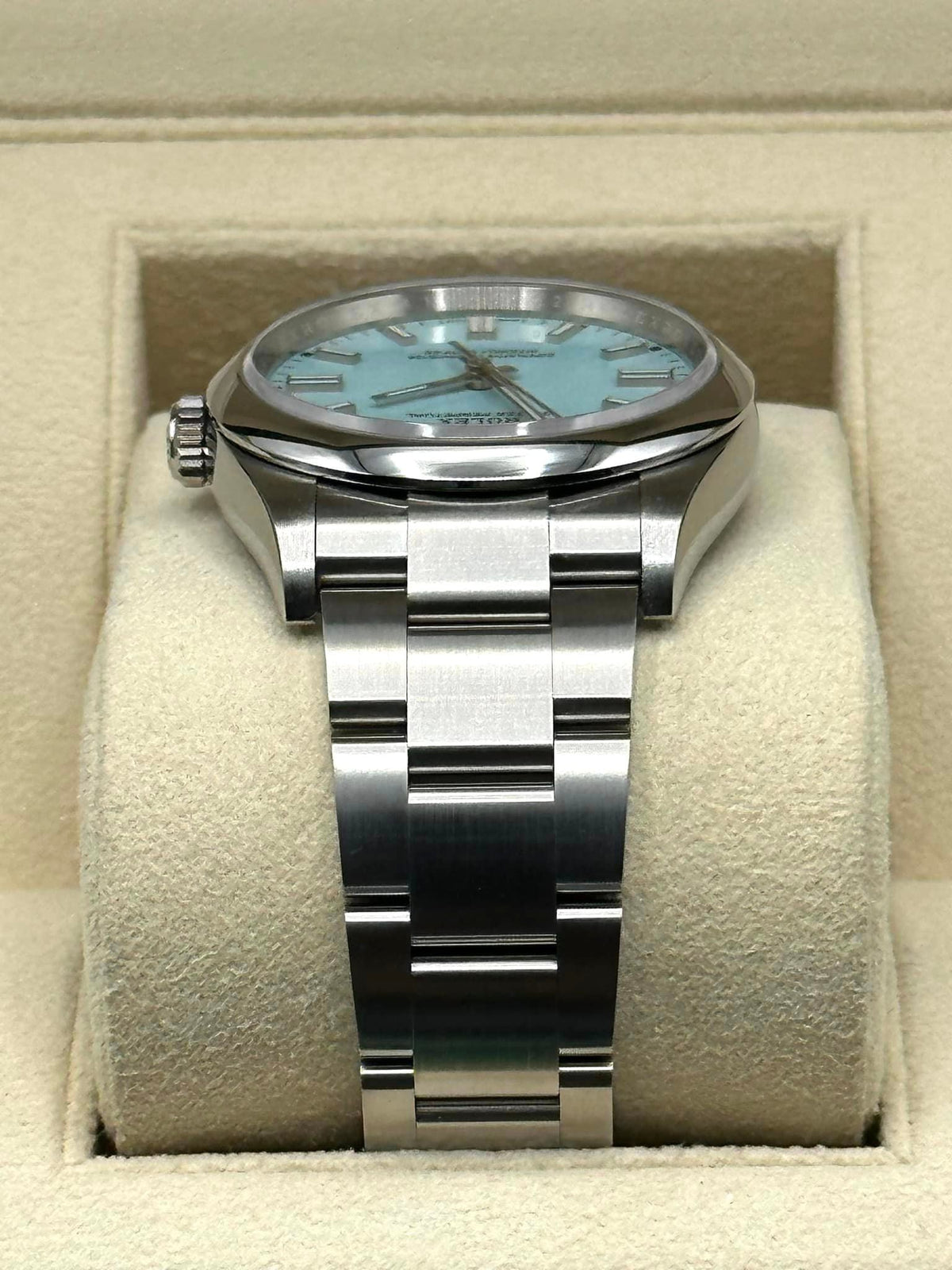 2022 Rolex Oyster Perpetual 36mm 126000 Tiffany Blue Dial