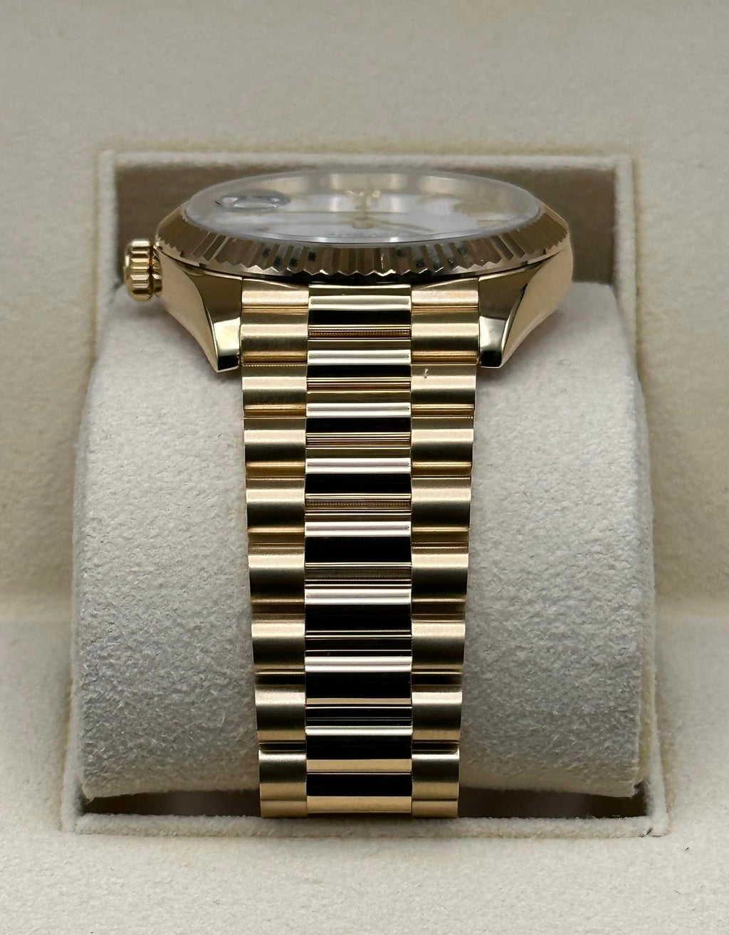 Rolex Day-Date 40mm 228238 Presidential White Dial