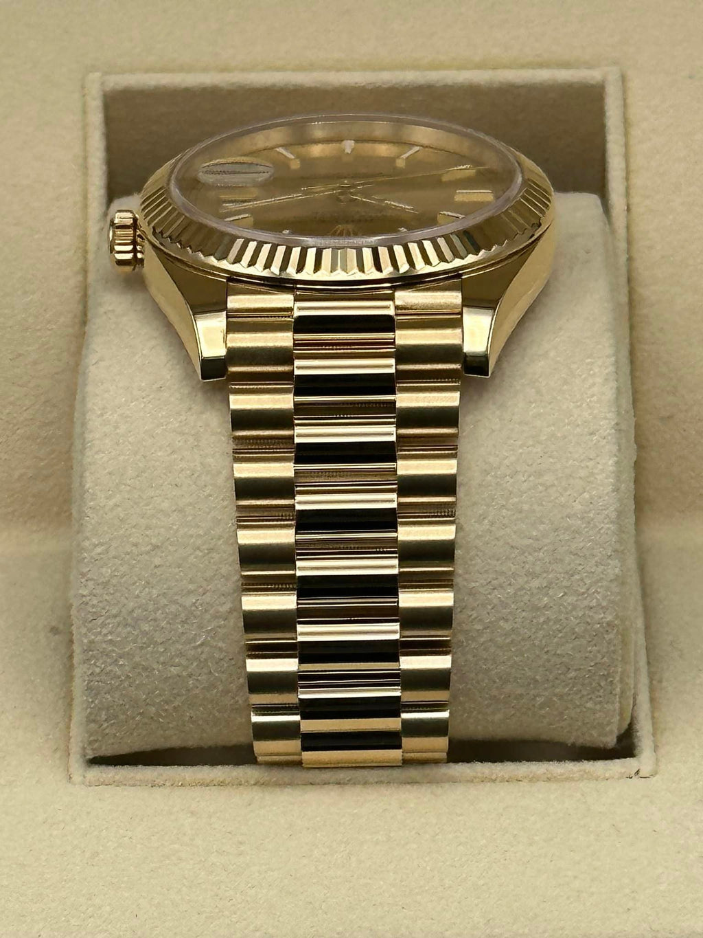 2020 Rolex Day-Date 40mm 228238 Presidential Champagne Dial