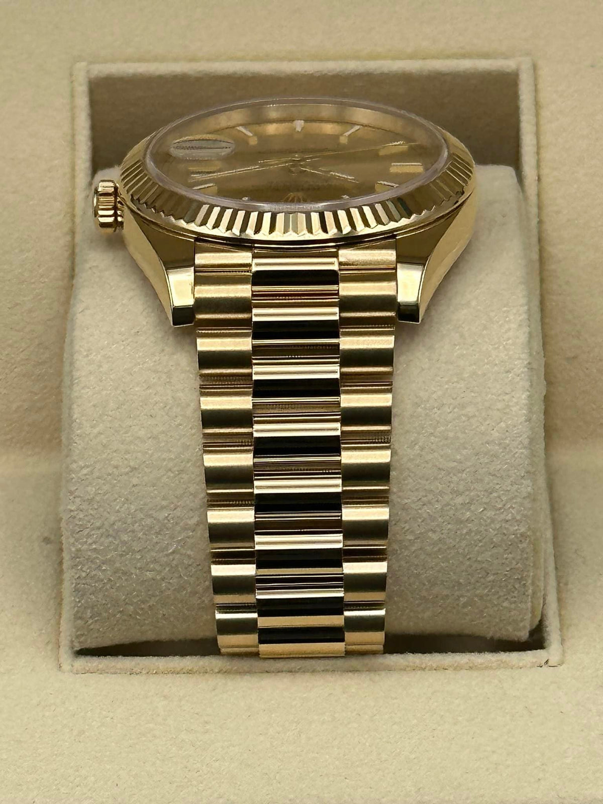 2020 Rolex Day-Date 40mm 228238 Presidential Champagne Dial