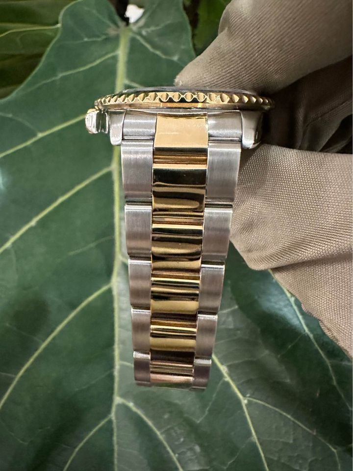 2005 Rolex GMT-Master II 40mm 16713 Grey Serti Diamond Ruby Dial