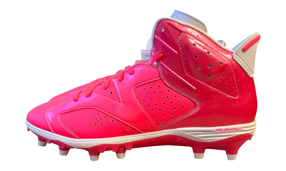 Jordan 6 Molded Cleats BCA "Vivid Pink / White" SU14 MNJDSP 793 M BCA