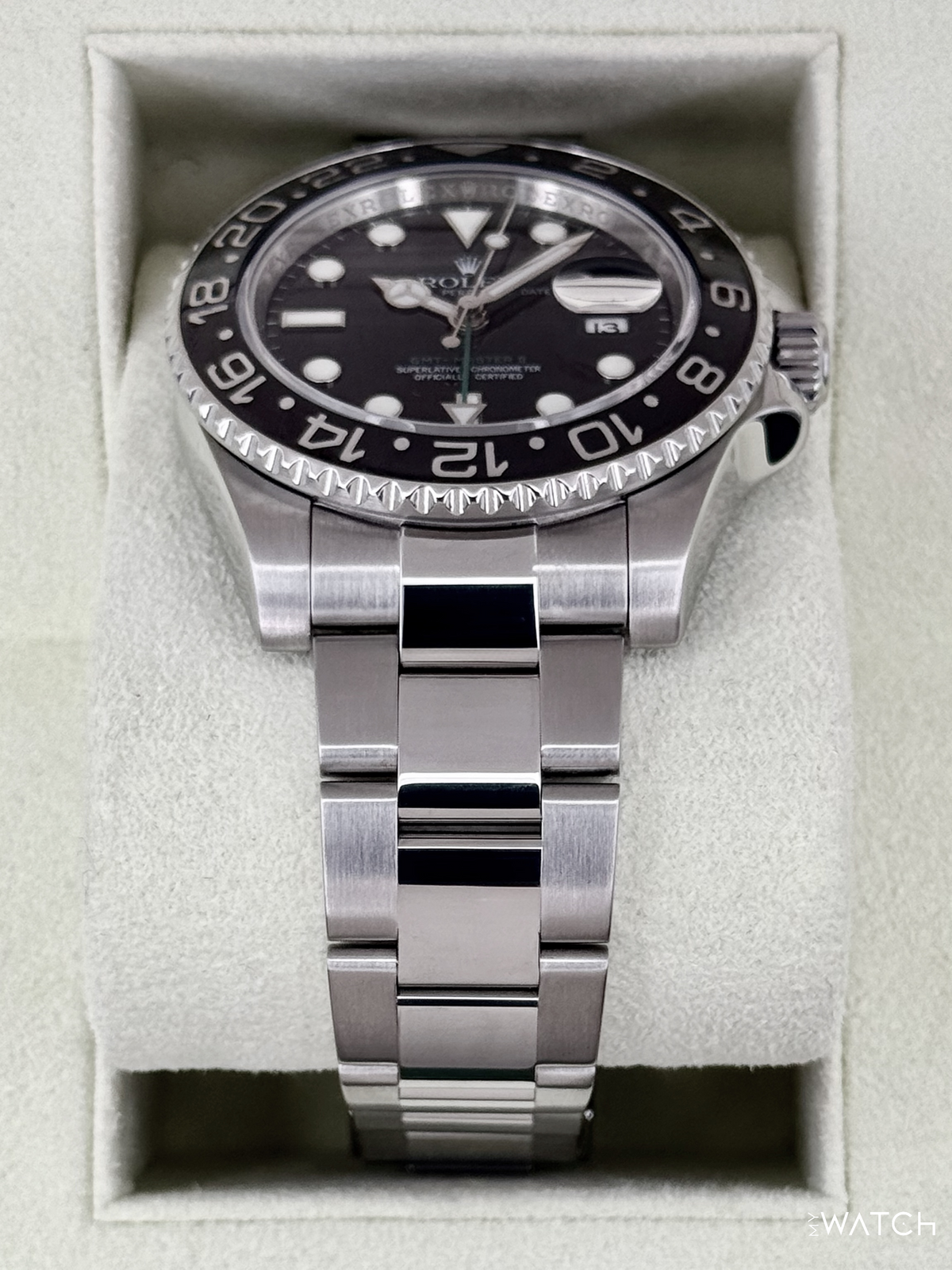 2008 Rolex GMT-Master II 40mm 116710LN Stainless Steel Black Dial