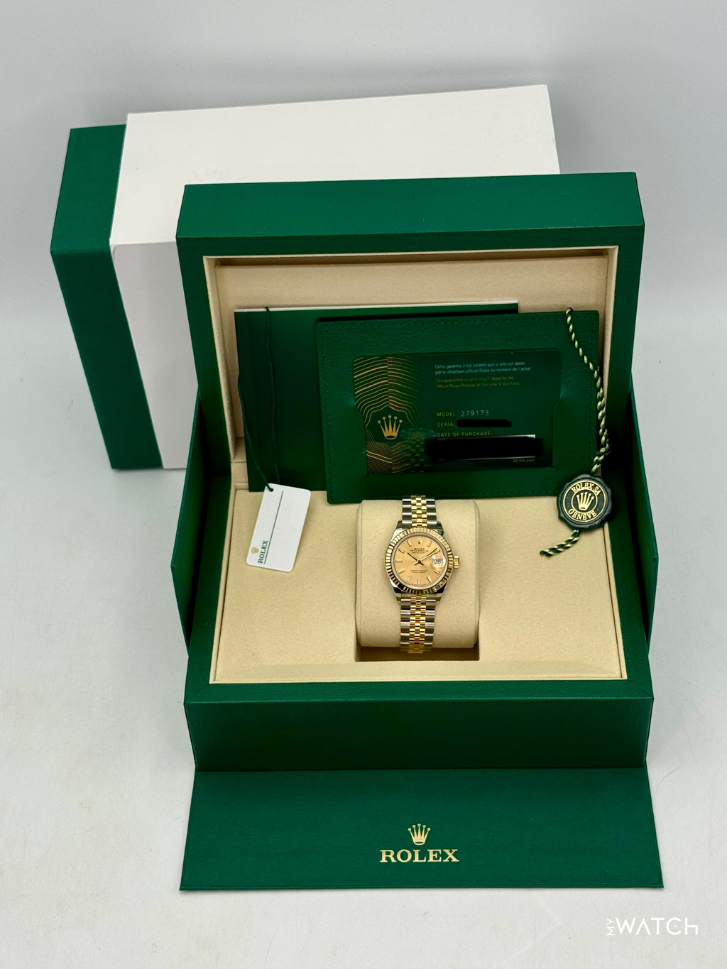 NEW 2026 Rolex Lady Datejust 28mm 279173 Jubilee Champagne Dial