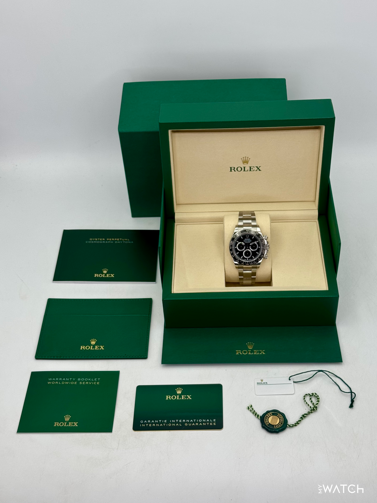2025 Rolex Daytona 40mm 126500LN Stainless Steel Black Dial