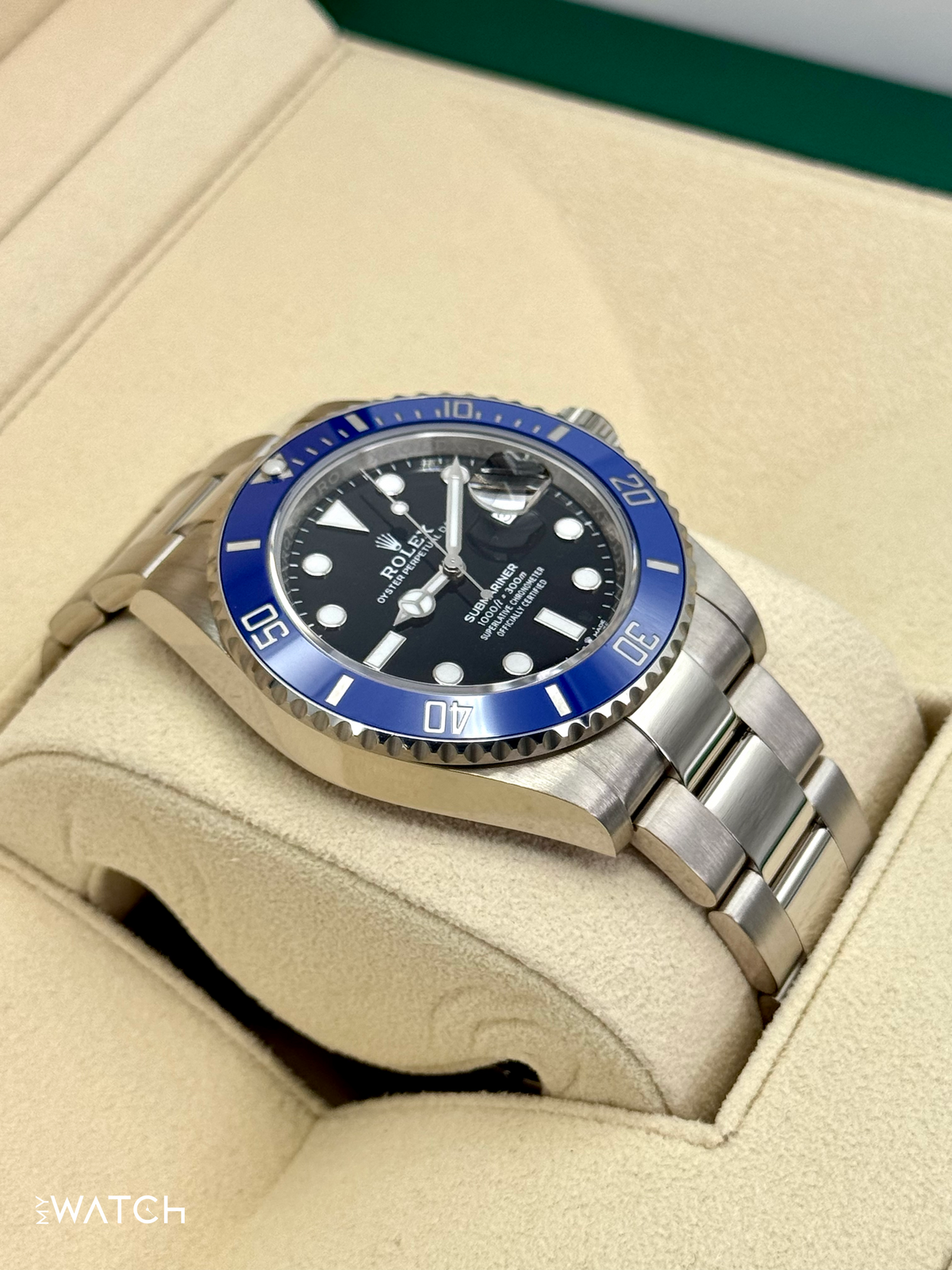 2024 Rolex Submariner “Cookie Monster ” 41mm 126619LB White Gold Black Dial