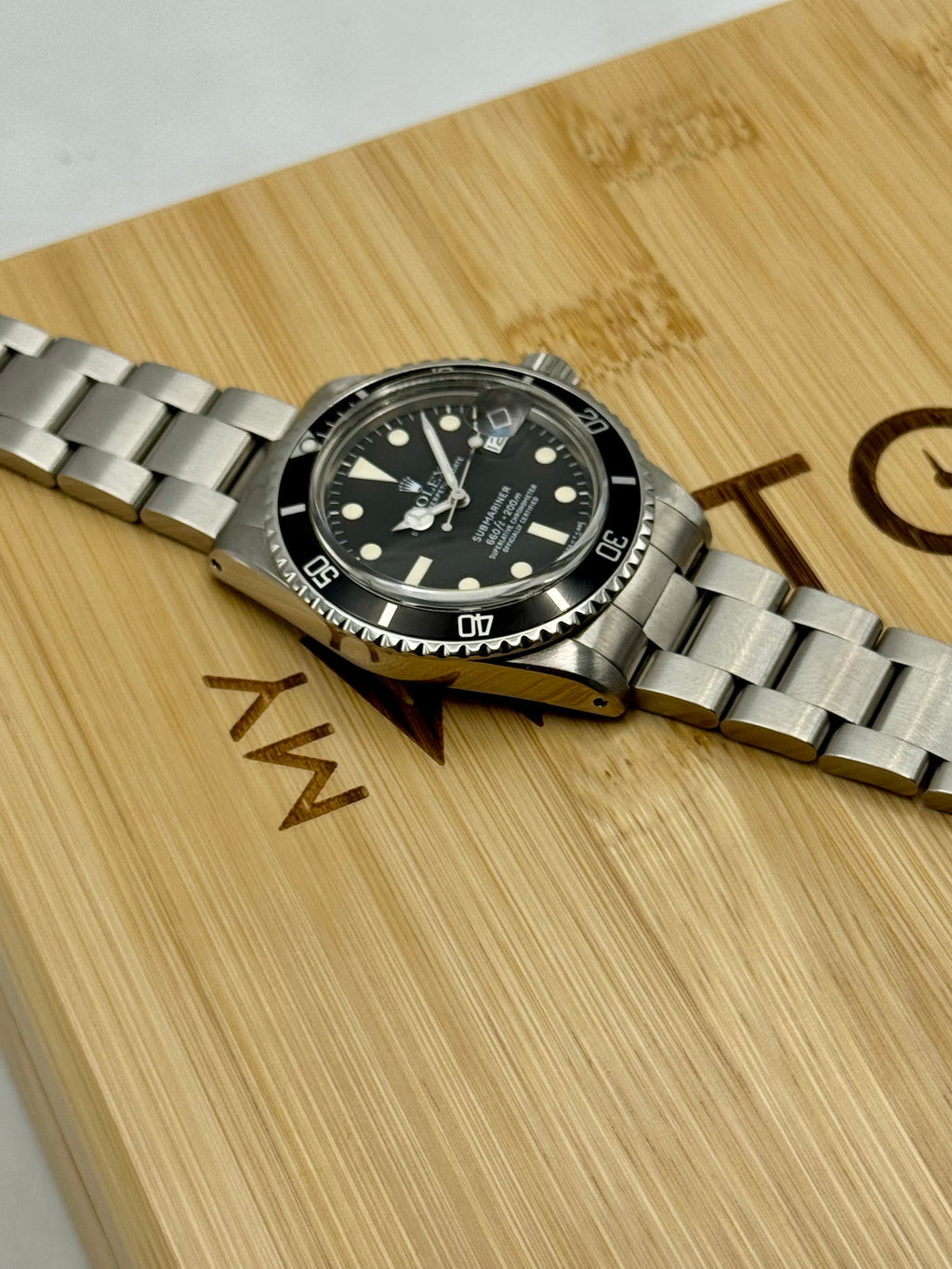 1978 Rolex Submariner Date 40mm 1680 Stainless Steel Black Dial VINTAGE