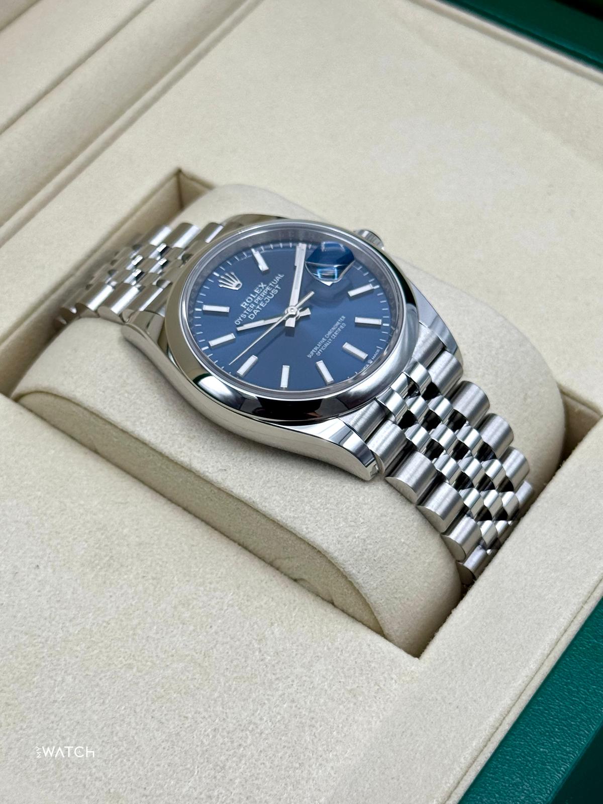 NEW 2026 Rolex Datejust 36mm 126200 Stainless Steel Jubilee Blue Dial