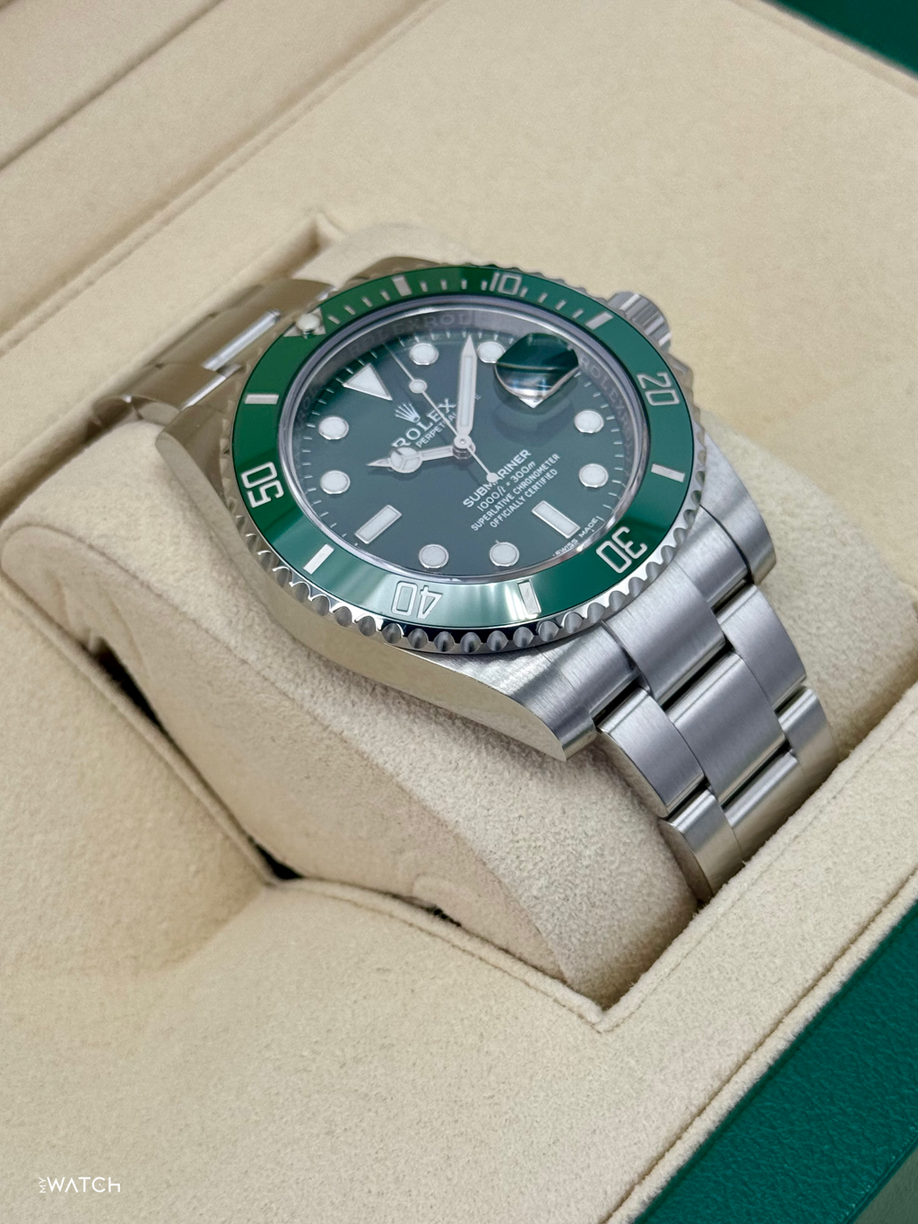 2025 CPO Rolex Submariner “Hulk” 40mm 116610LV Green Dial
