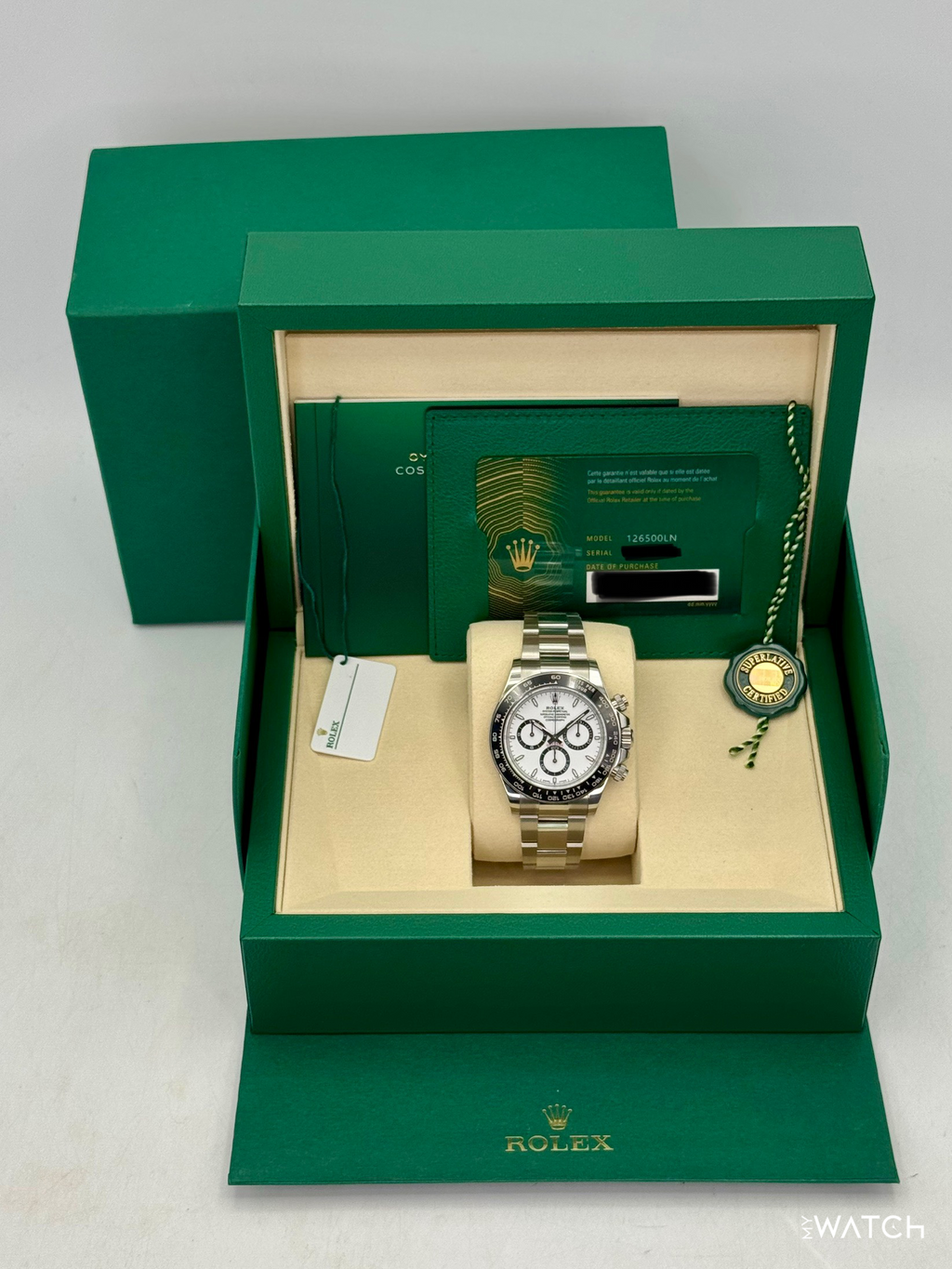 NEW 2026 Rolex Daytona 40mm 126500LN Stainless Steel Panda Dial