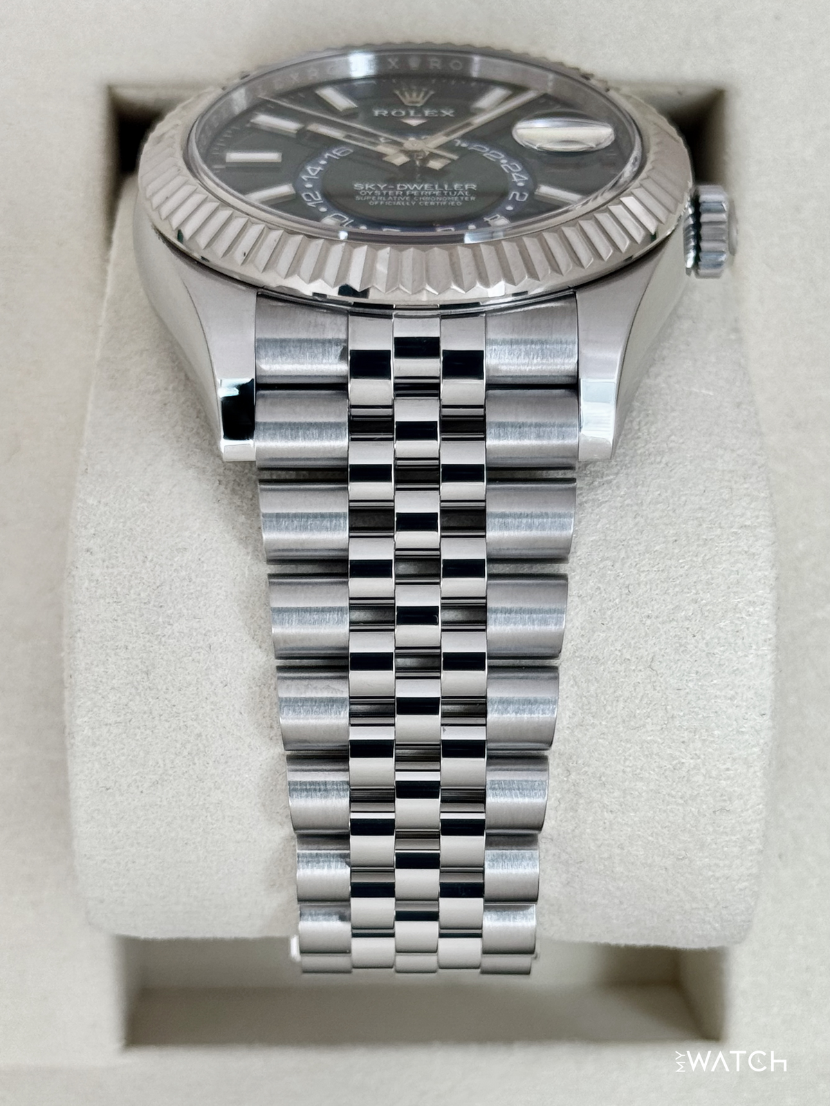 2025 Rolex Sky-Dweller 42mm 336934 Jubilee Blue Dial
