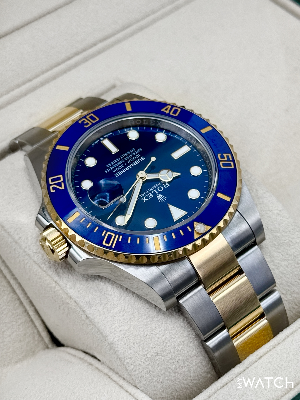 2023 Rolex Submariner "Bluesy" 41mm 126613LB Two-Tone Blue Dial