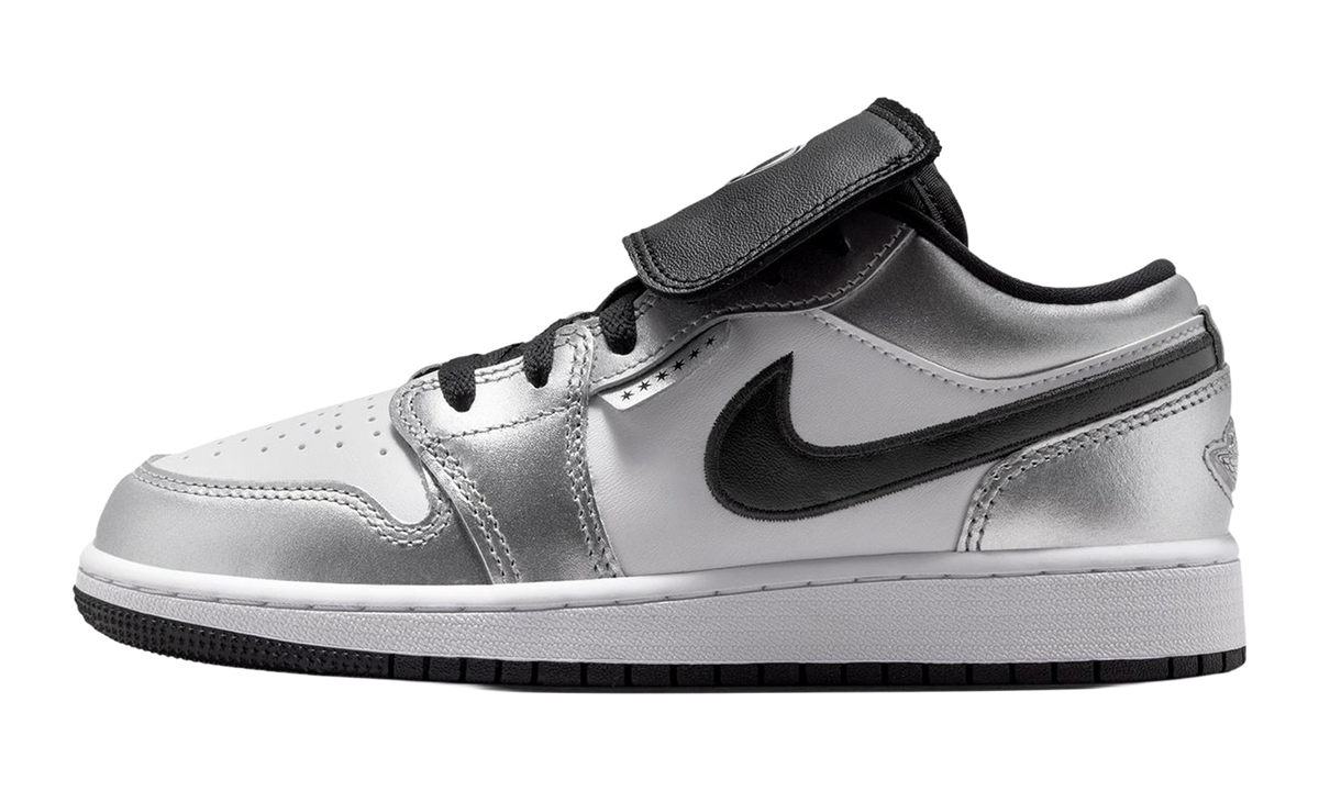 Jordan 1 Low SE GS "Metallic Silver Tiempo" IR2310 100
