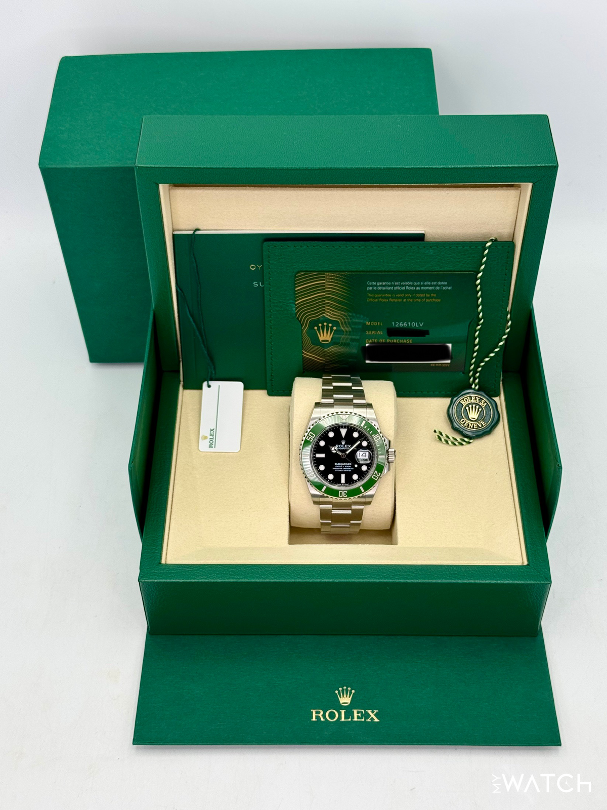 NEW 2026 Rolex Submariner "Starbucks" 41mm 126610LV Black Dial (STICKERED)