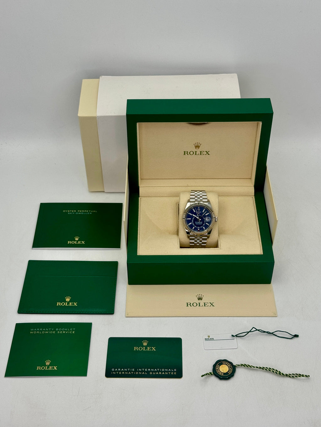 2024 Rolex Sky-Dweller 42mm 336934 Jubilee Blue Dial
