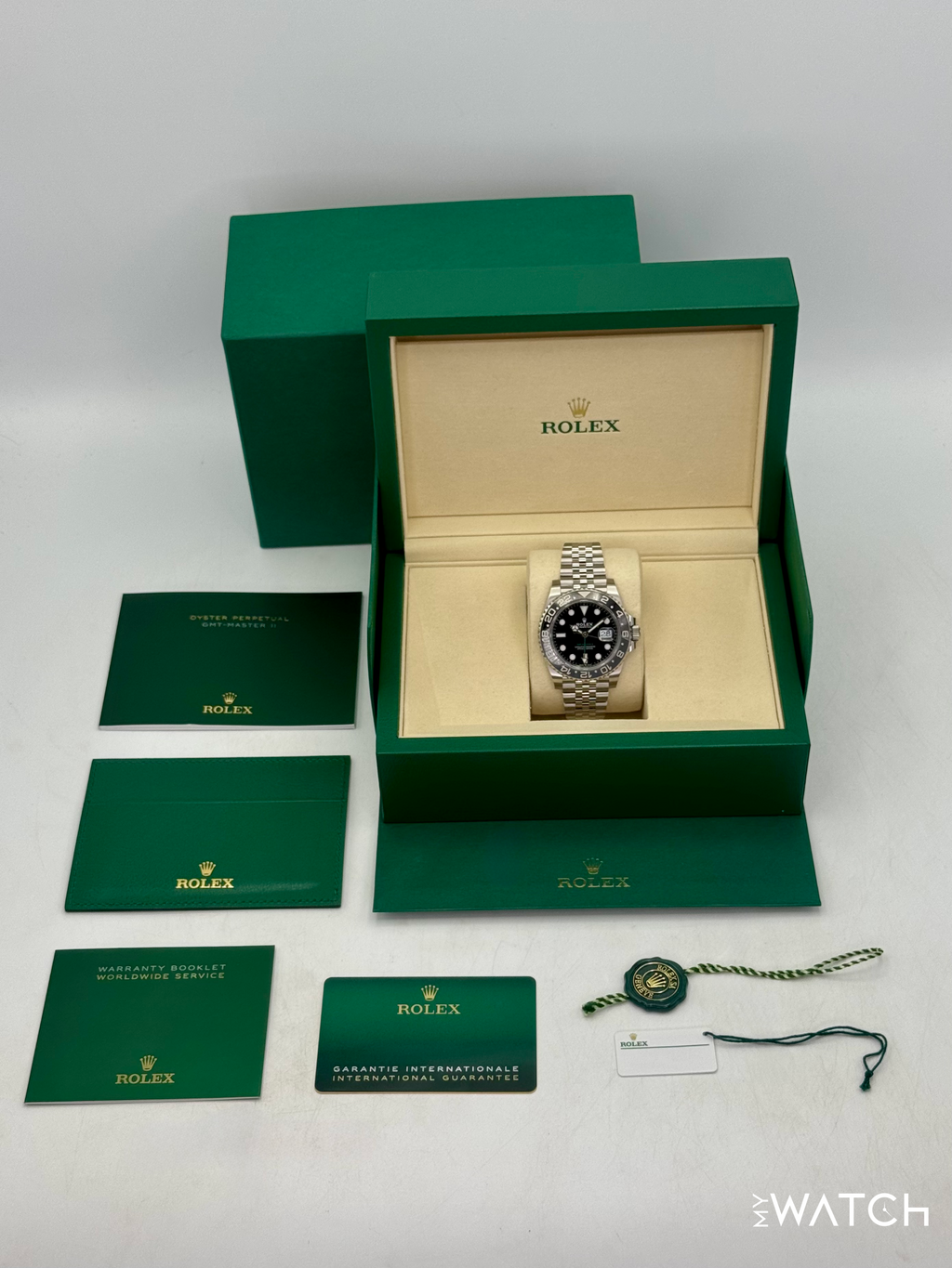 NEW 2025 Rolex GMT-Master II "Bruce Wayne" 40mm 126710GRNR Jubilee
