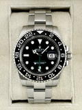 2016 Rolex GMT-Master II 40mm 116710LN Stainless Steel Black Dial