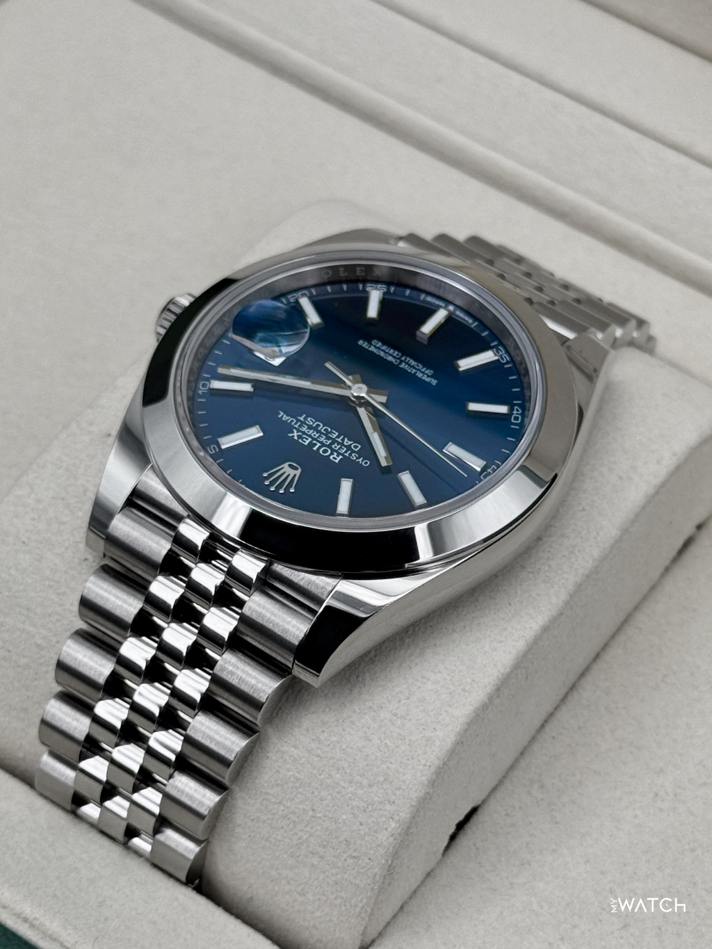 NEW 2026 Rolex Datejust 41mm 126300 Stainless Steel Jubilee Blue Dial