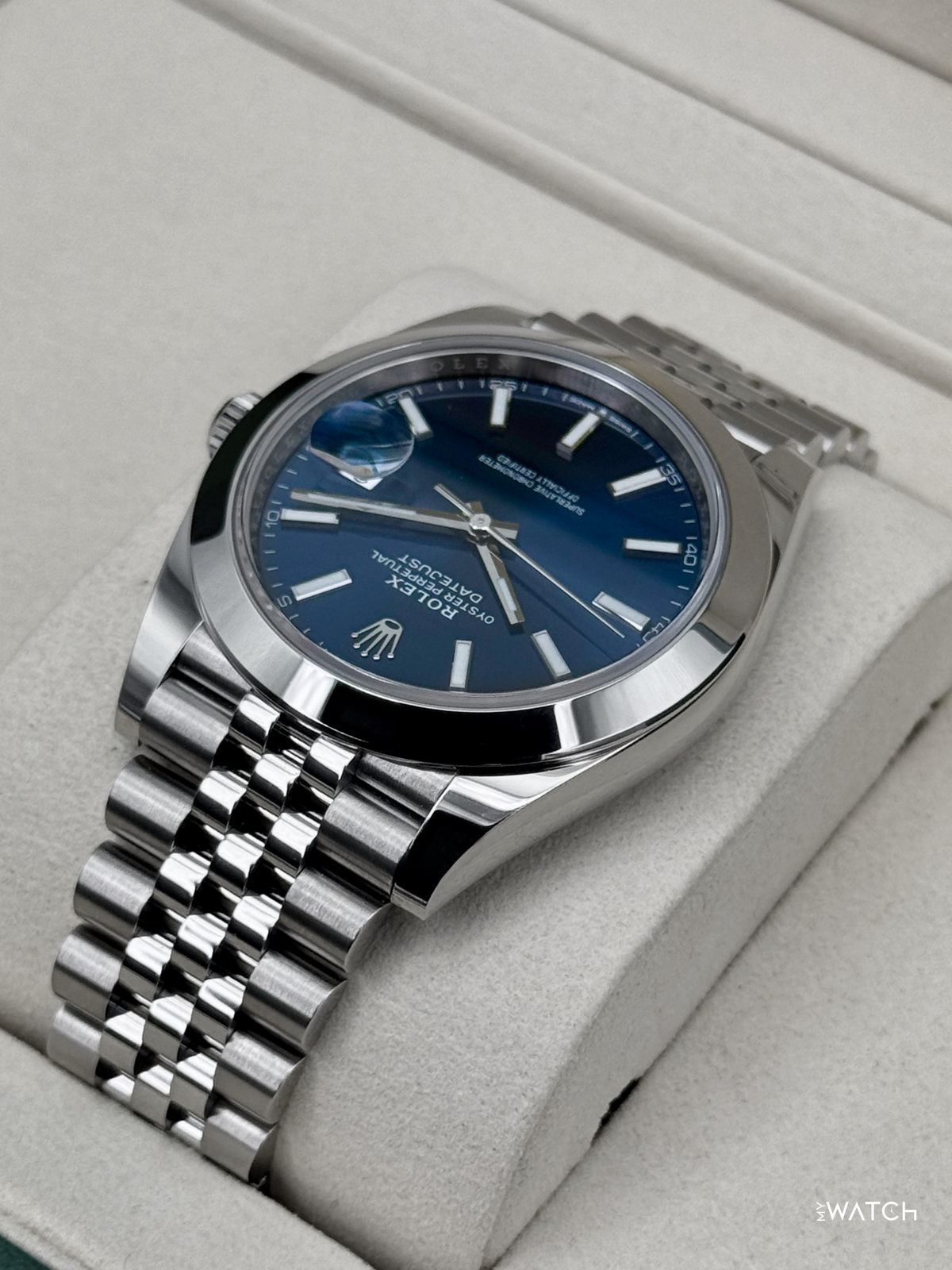NEW 2026 Rolex Datejust 41mm 126300 Stainless Steel Jubilee Blue Dial
