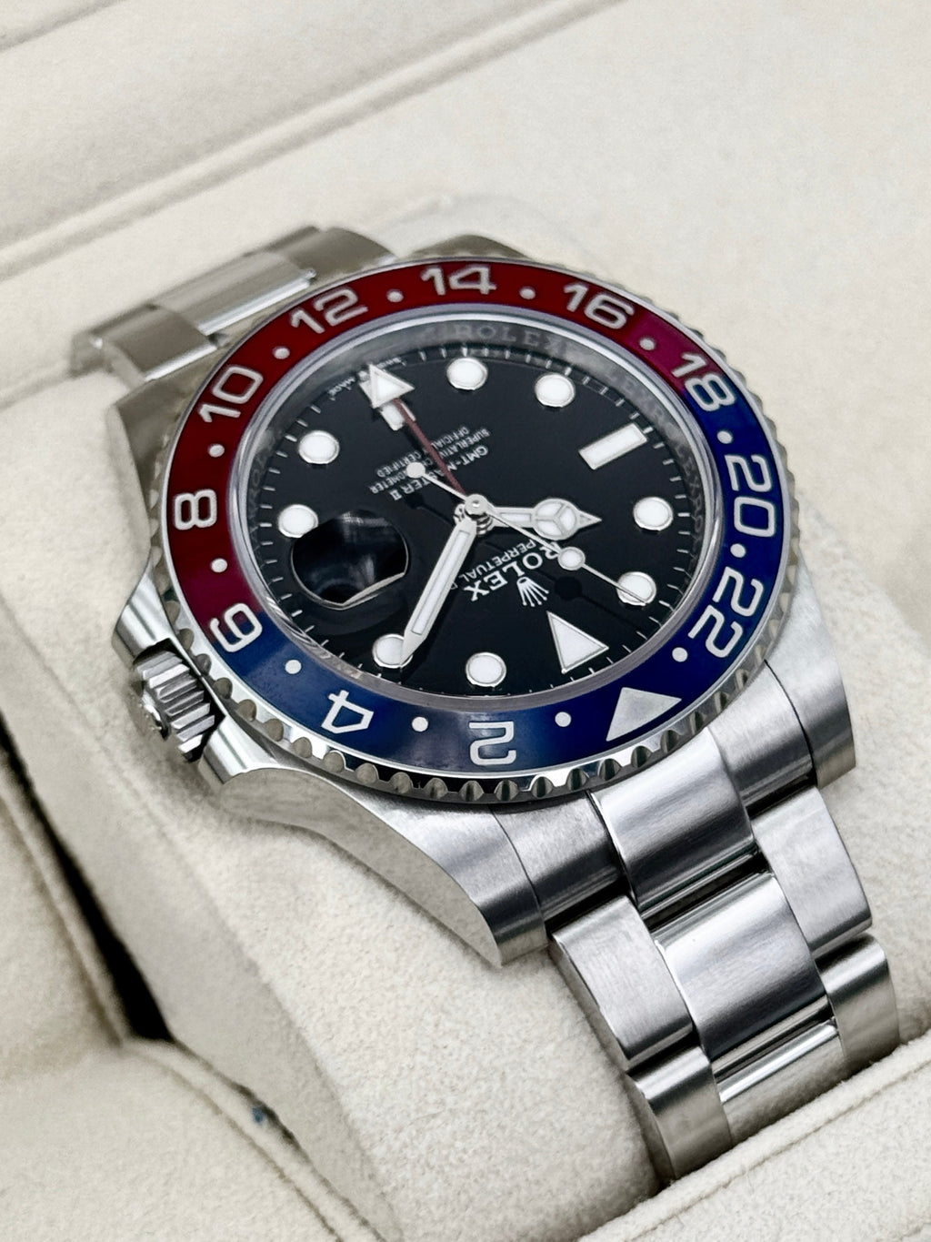 2023 Rolex GMT-Master II "Pepsi" 40mm 126710BLRO Oyster