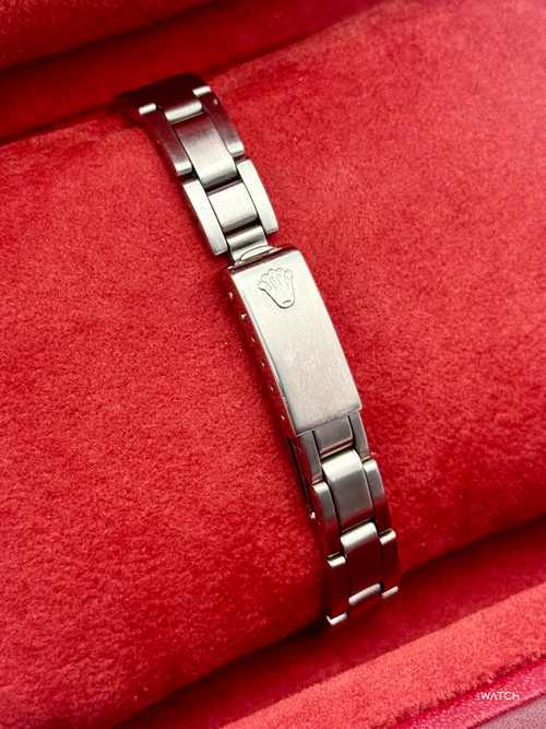 1970 Rolex Lady Oyster Perpetual Date 26mm 6517 Stainless Steel White Dial