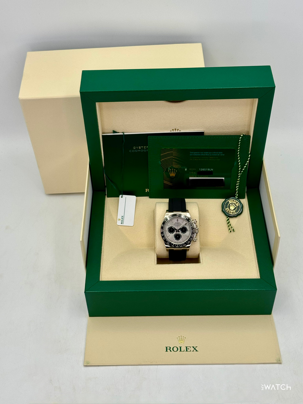 2024 Rolex Daytona "Ghost" 40mm 126519LN White Gold Silver Dial