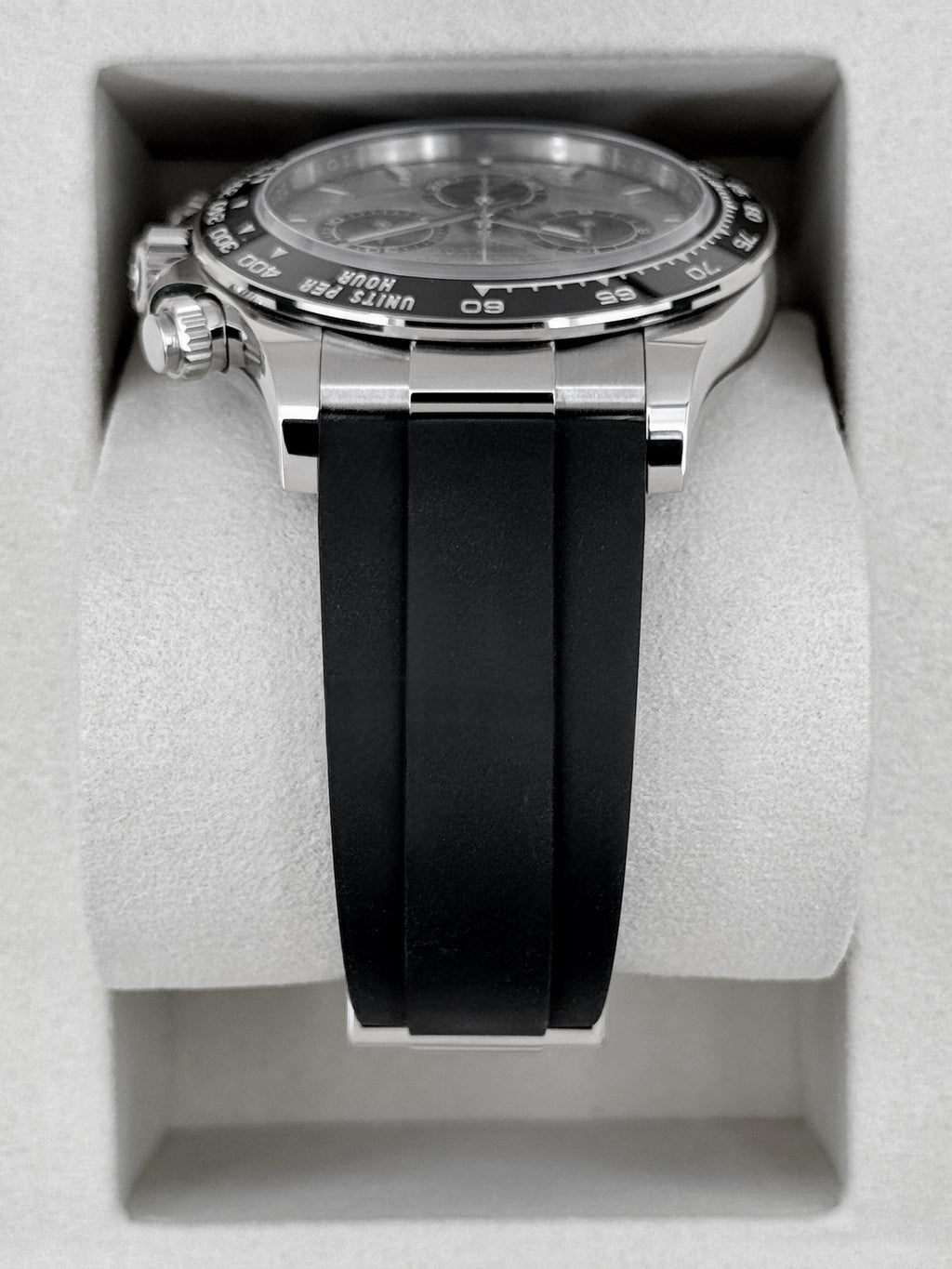 NEW 2026 Rolex Daytona 40mm 126519LN White Gold Oysterflex Silver Ghost Dial (NEW CARD STYLE)