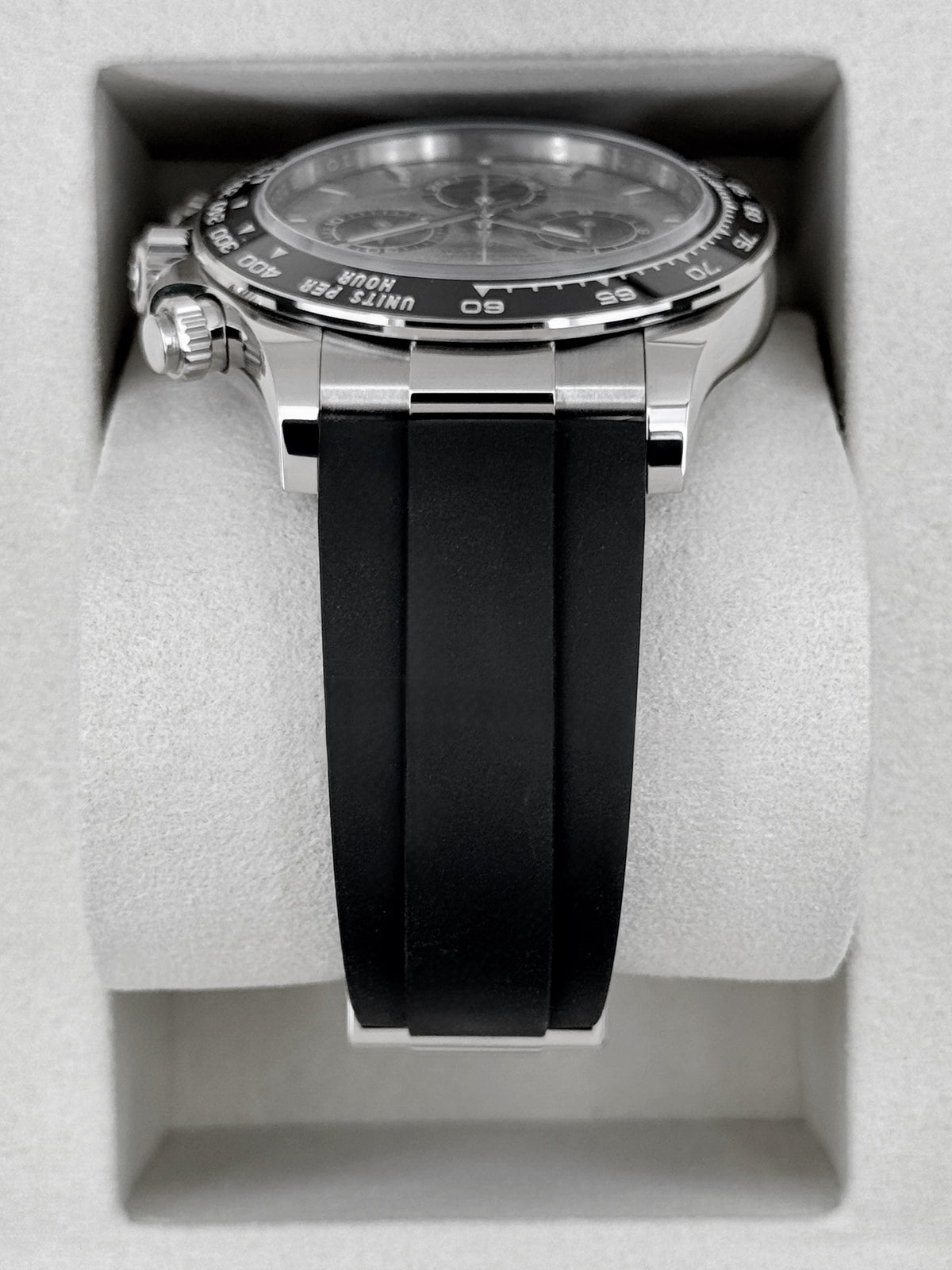 NEW 2026 Rolex Daytona 40mm 126519LN White Gold Oysterflex Silver Ghost Dial (NEW CARD STYLE)