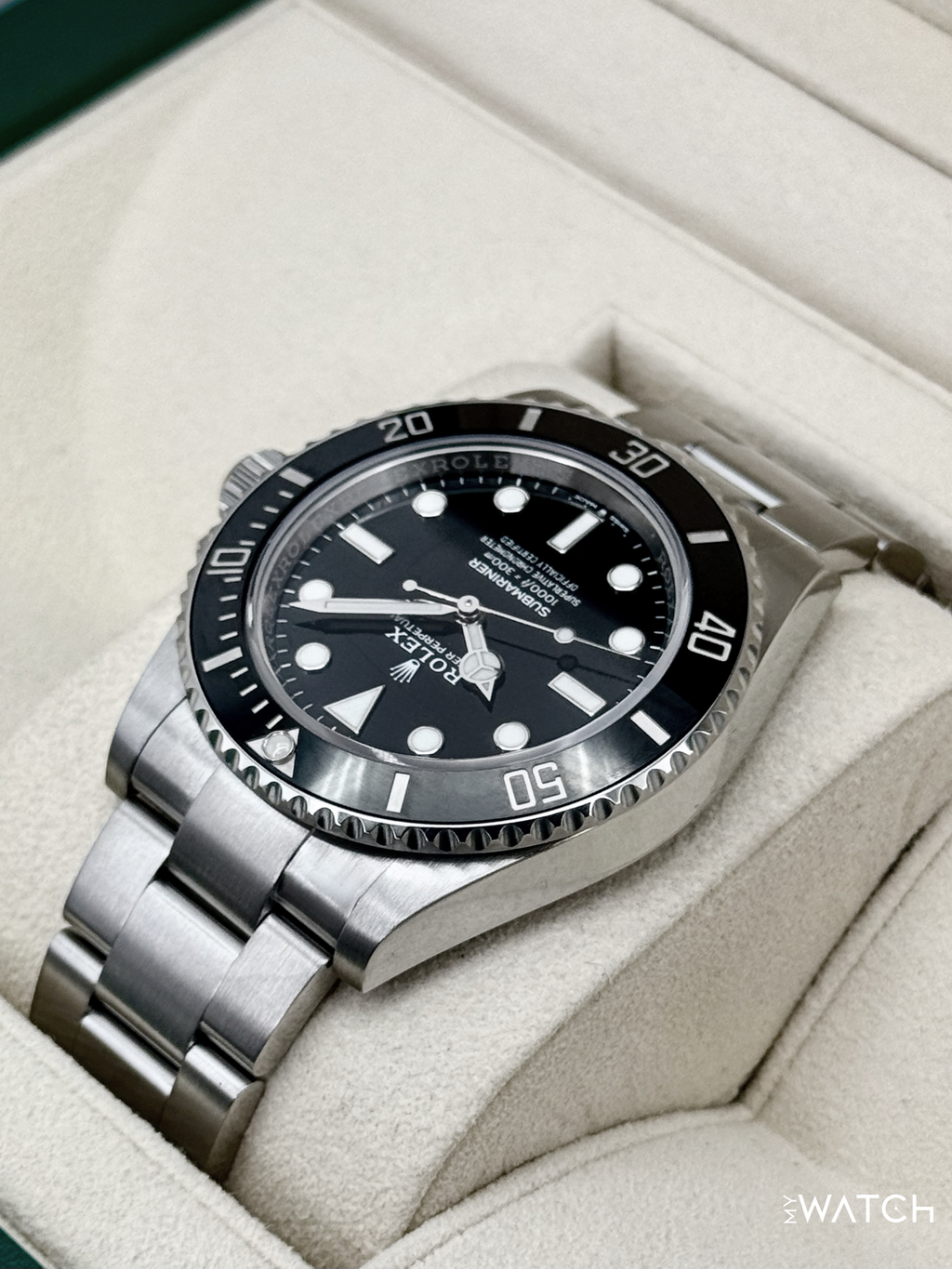 2021 Rolex Submariner 41mm 124060 Stainless Steel Black Dial