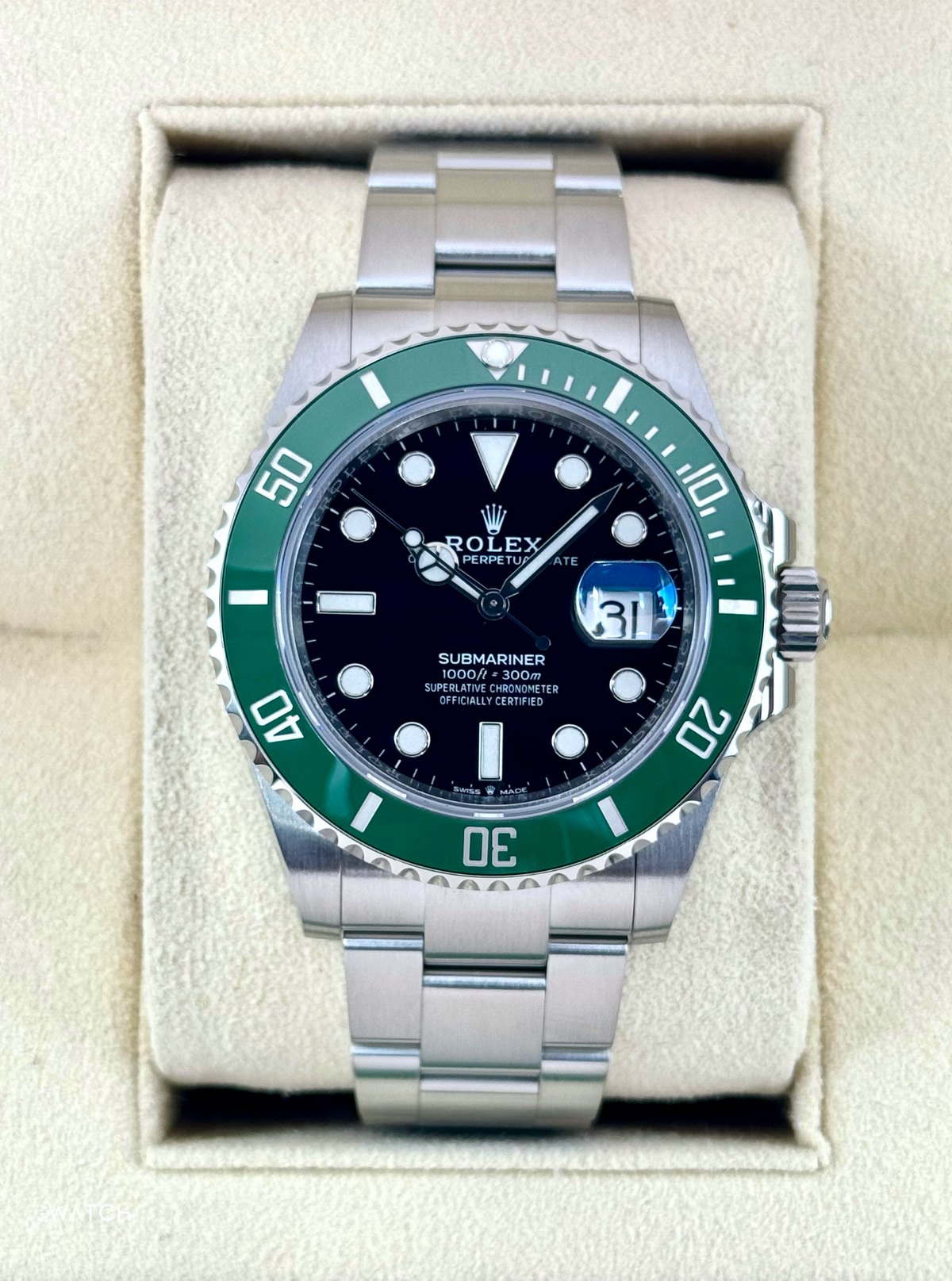 2022 Rolex Submariner "Starbucks" 41mm 126610LV Black Dial