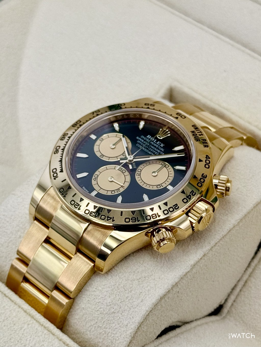 2024 Rolex Daytona "Paul Newman" 40mm 126508 Yellow Gold Black Dial