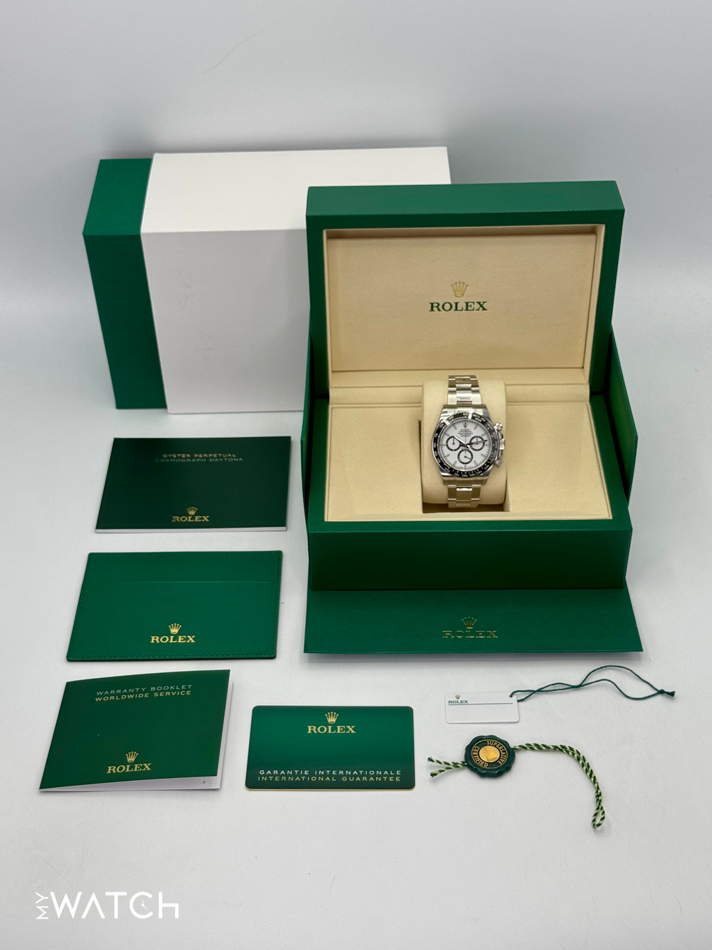 NEW 2025 Rolex Daytona 40mm 126500LN Stainless Steel Panda Dial (STICKERED)