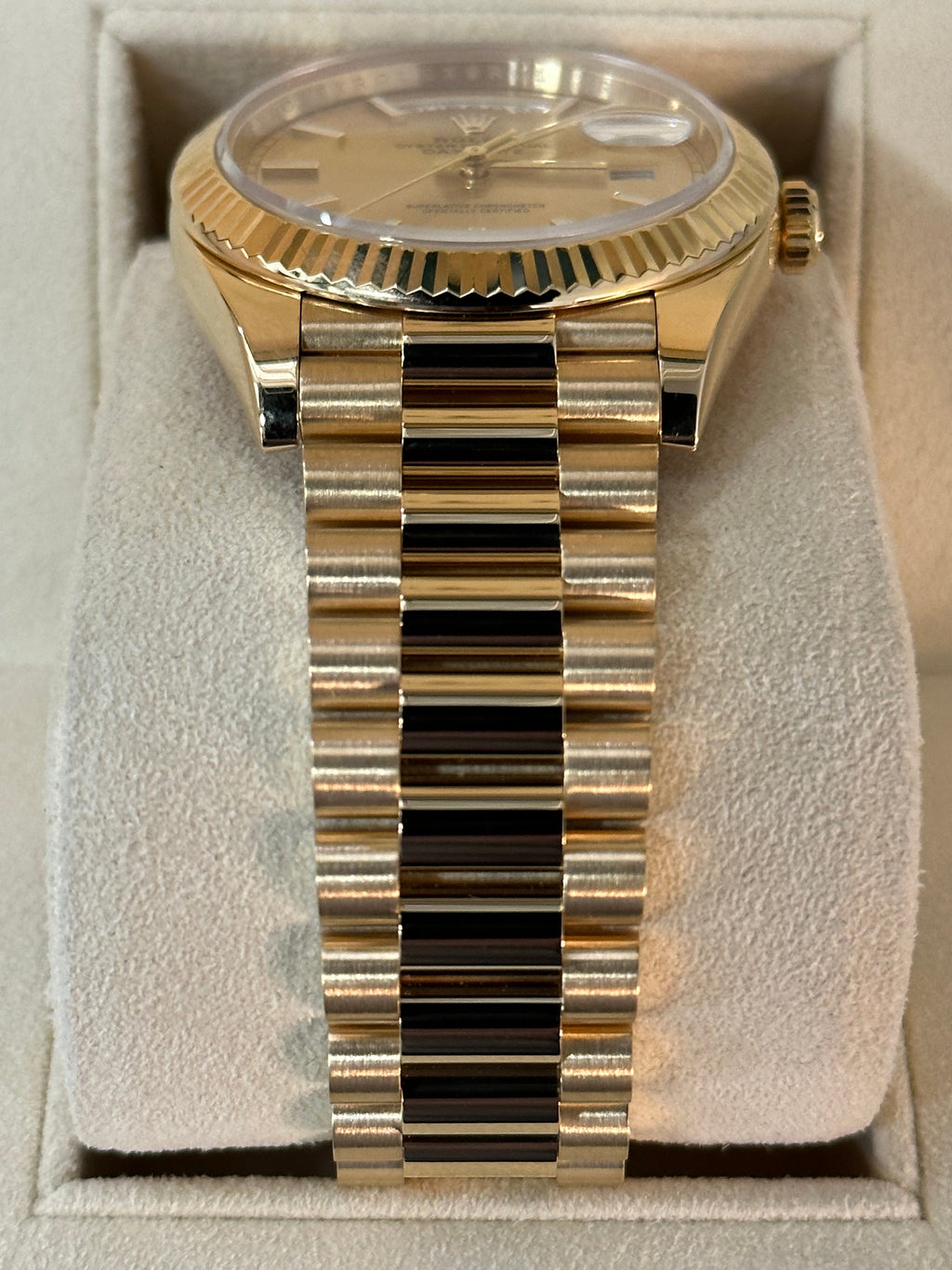 2016 Rolex Day-Date 40mm 228238 Presidential Champagne Dial