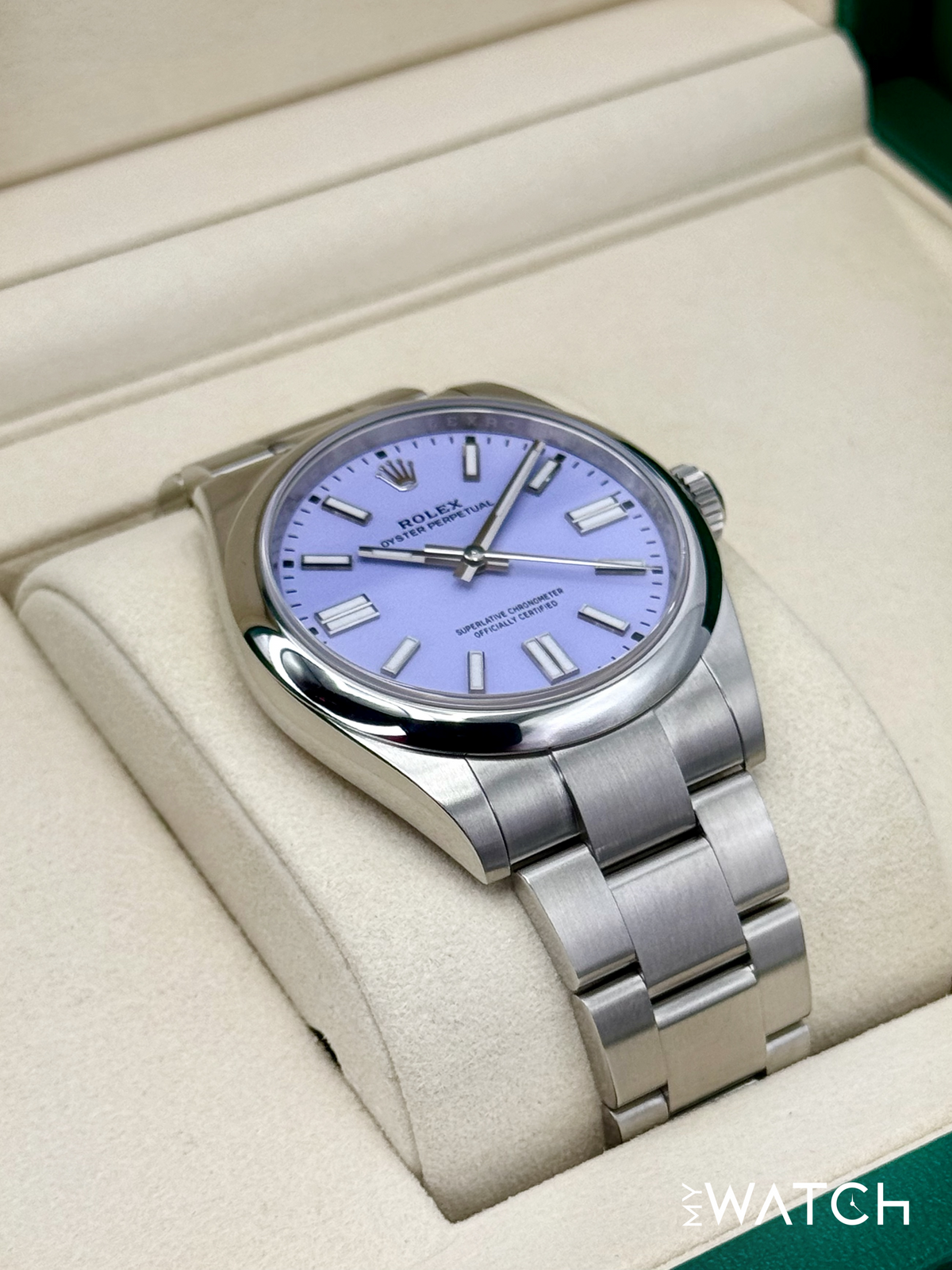 NEW 2026 Rolex Oyster Perpetual 41mm 134300 Lavender Dial