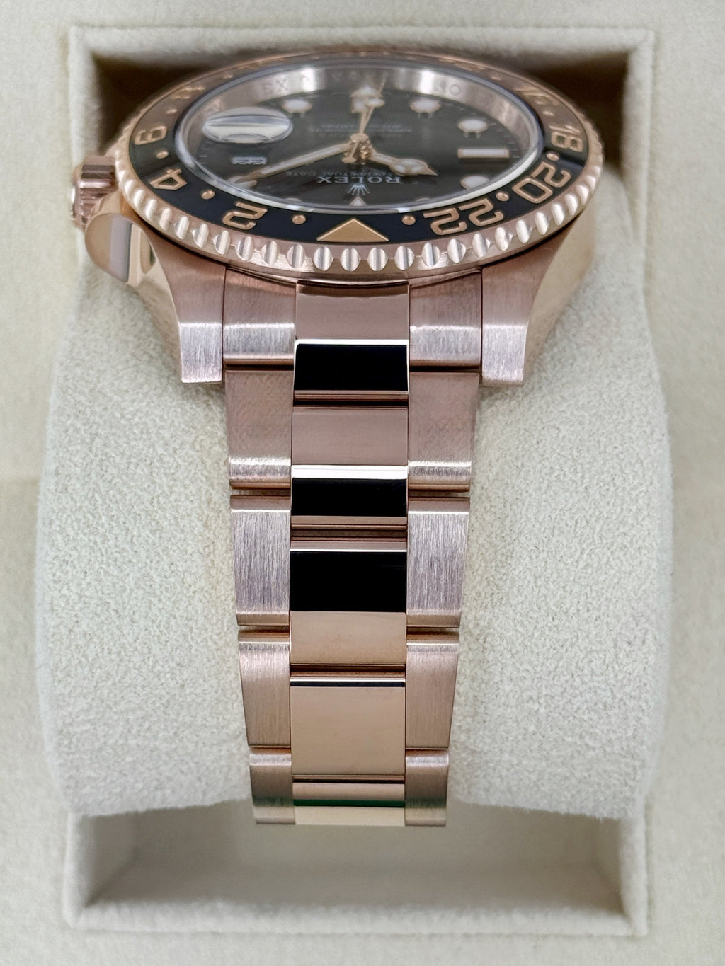 2024 Rolex GMT-Master II "Rootbeer" 40mm 126715CHNR Rose Gold