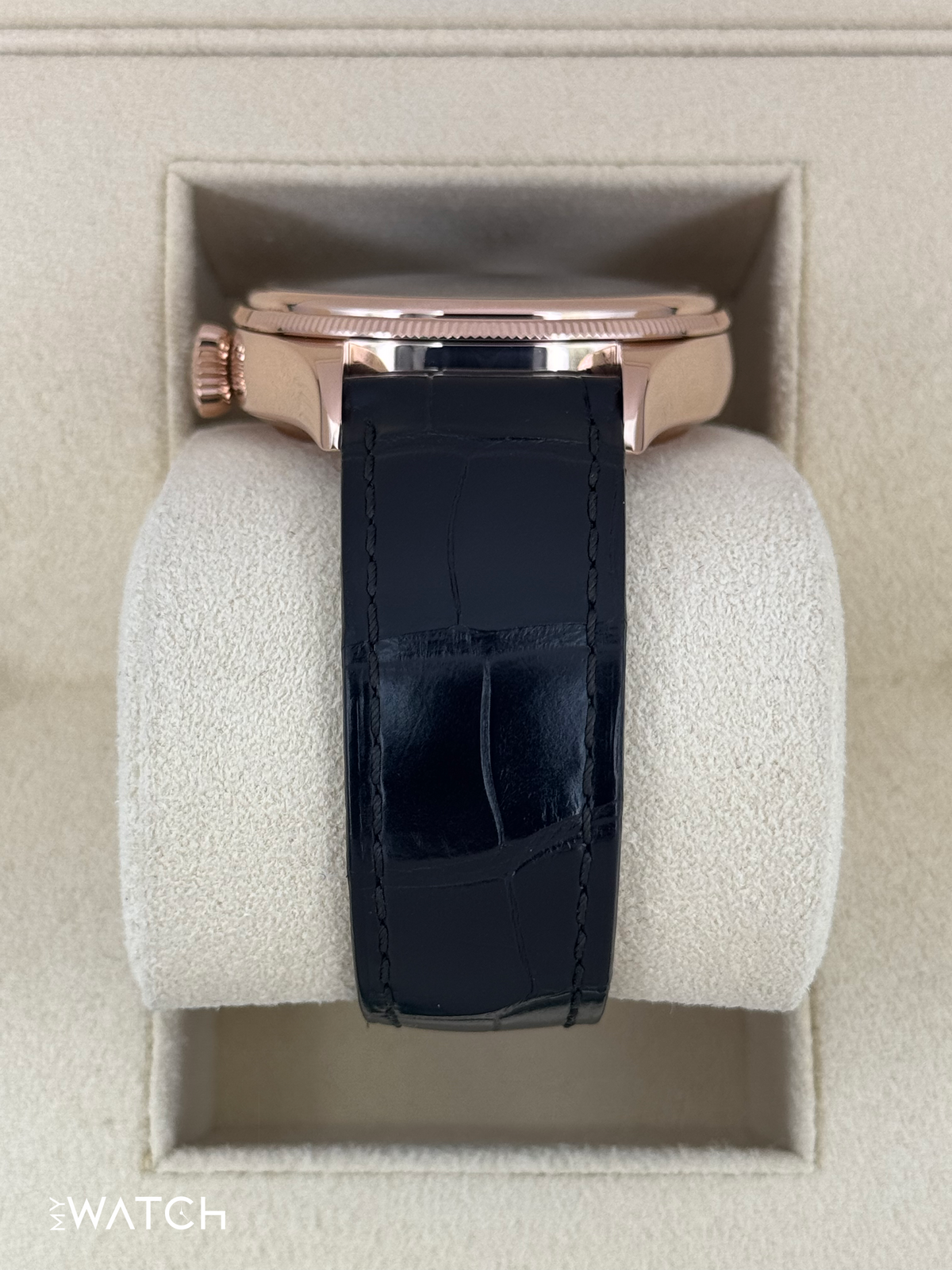 2022 Rolex Cellini Moonphase 39mm 50535 Rose Gold White Dial
