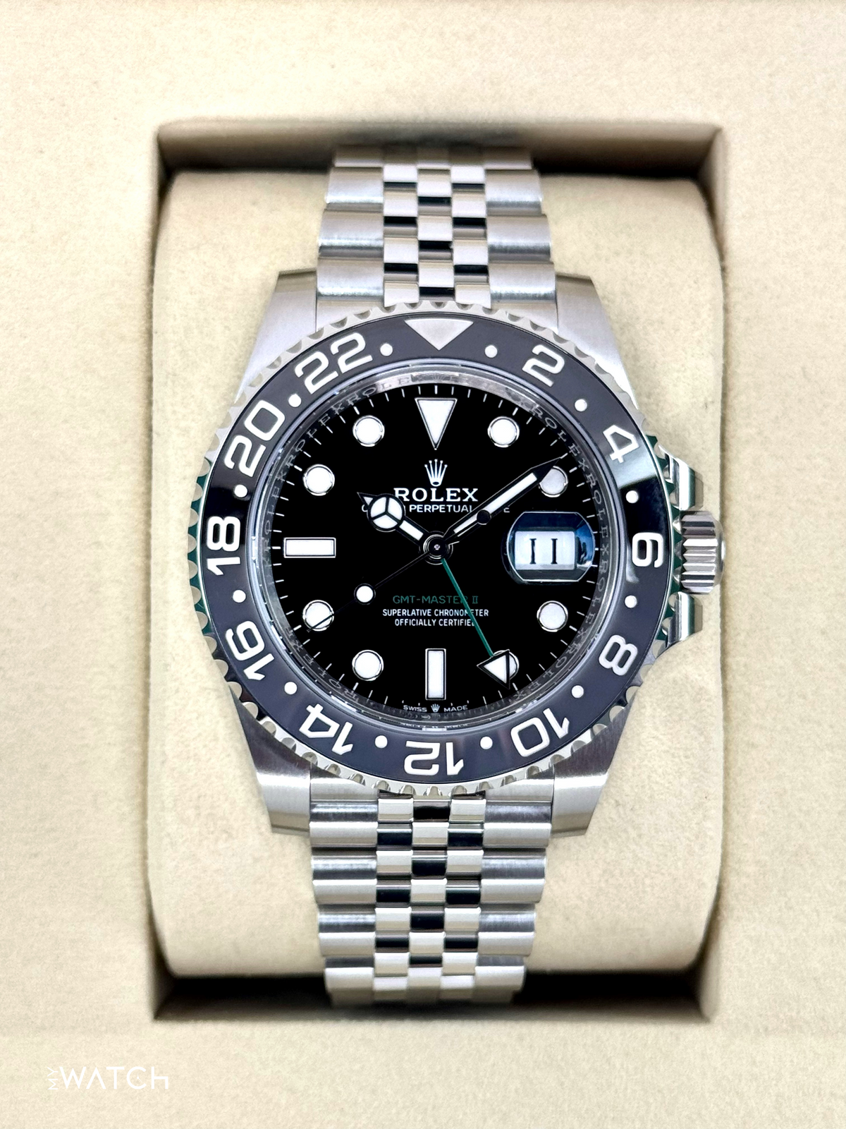 NEW 2025 Rolex GMT-Master II "Bruce Wayne" 40mm 126710GRNR Jubilee (STICKERED)