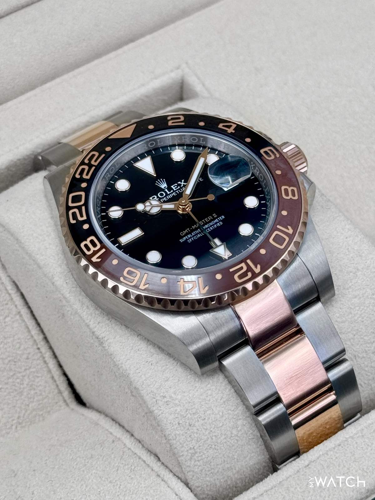 2023 Rolex GMT-Master II "Rootbeer" 40mm 126711CHNR Two-Tone