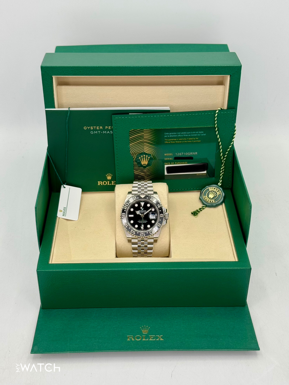 NEW 2026 Rolex GMT-Master II Bruce Wayne 40mm 126710GRNR Jubilee