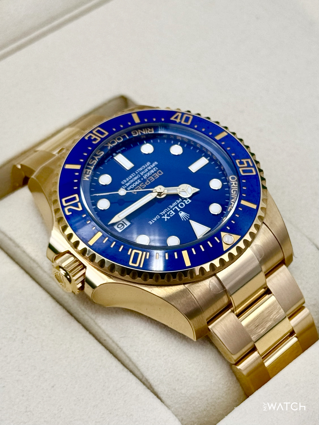 NEW 2026 Rolex Deepsea 44mm 136668LB Yellow Gold Blue Dial (STICKERED)