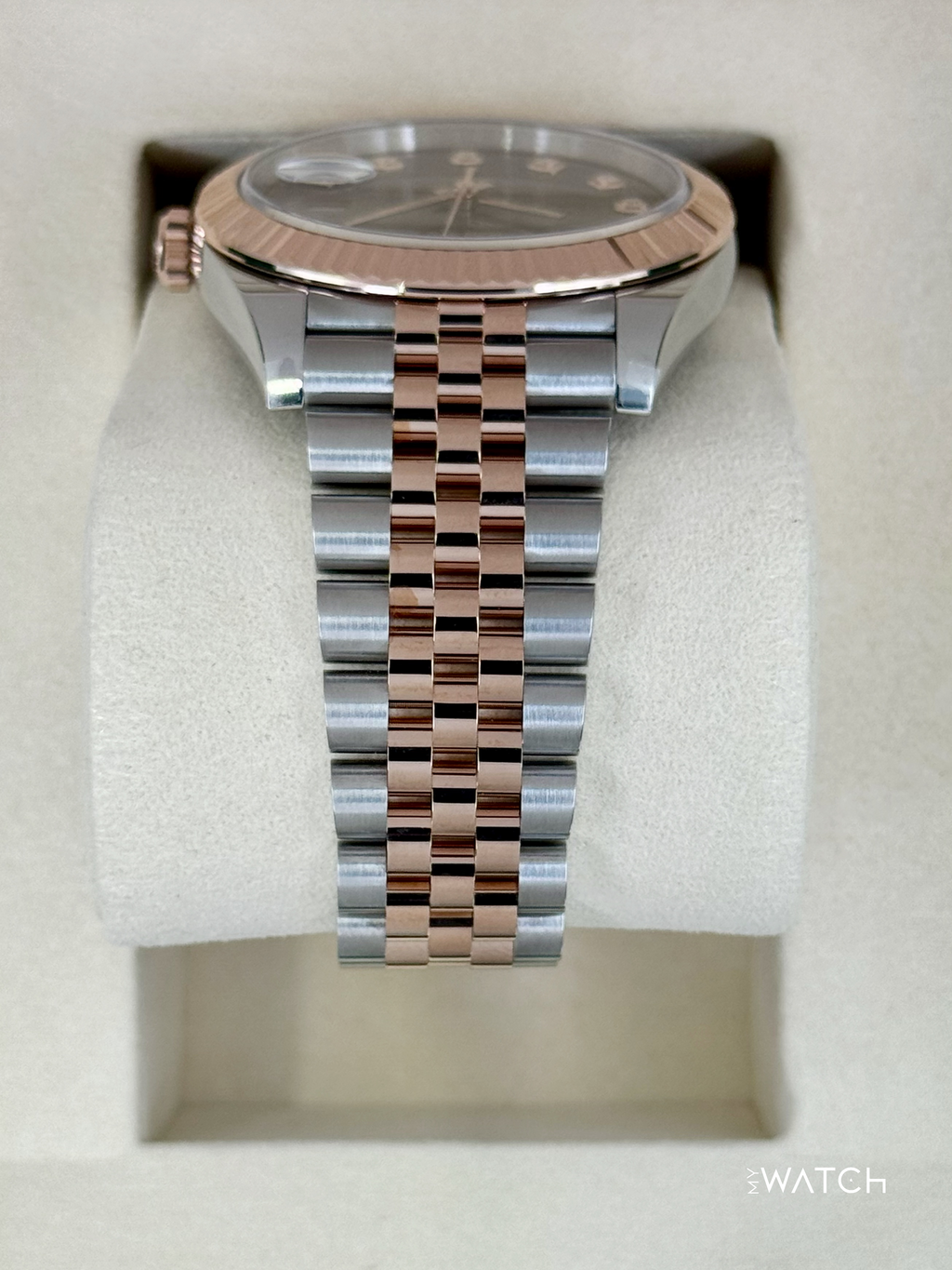 NEW 2026 Rolex Datejust 41mm 126331 Two-Tone Chocolate Diamond Dial