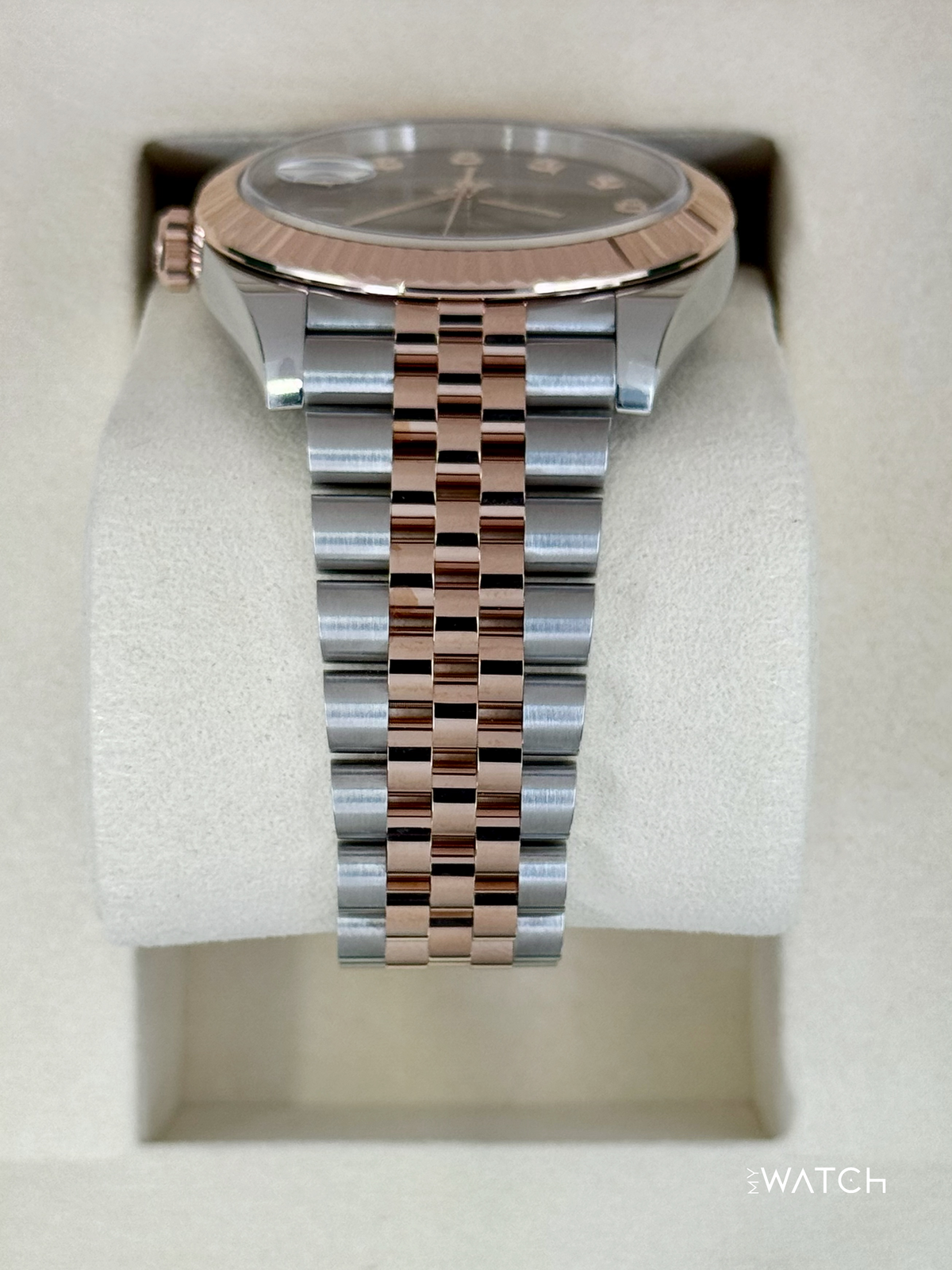 NEW 2026 Rolex Datejust 41mm 126331 Two-Tone Chocolate Diamond Dial
