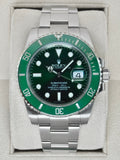2016 Rolex Submariner Hulk 40mm 116610LV Green Dial