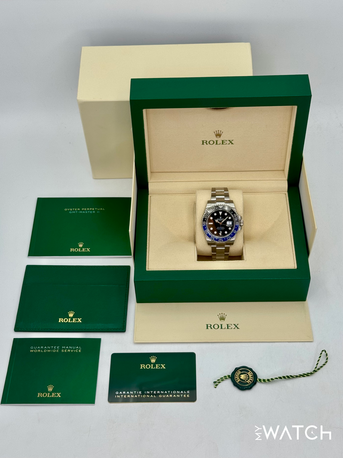 2024 Rolex GMT-Master II "Batman" 40mm 126710BLNR Oyster (STICKERED)