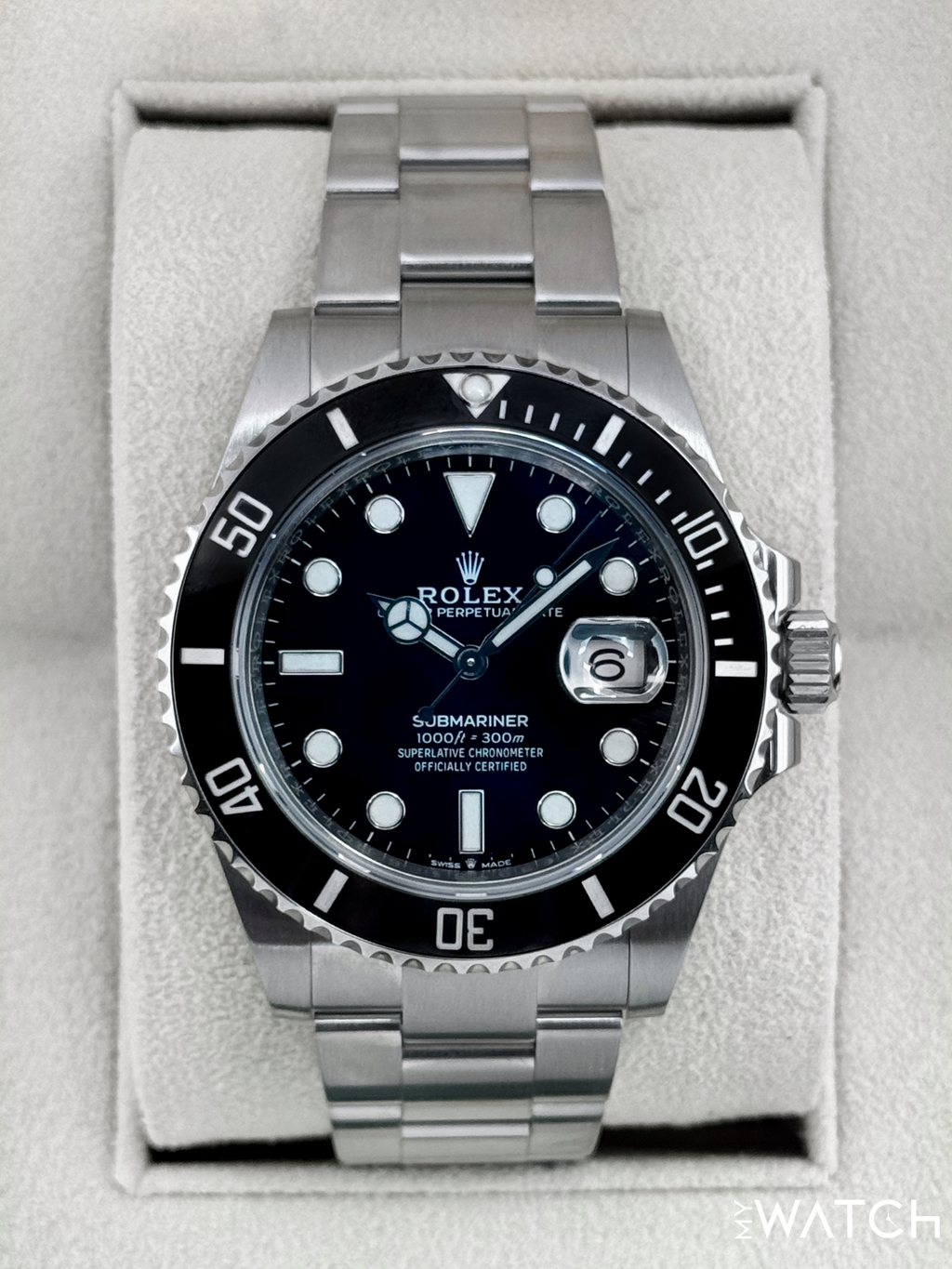 2022 Rolex Submariner 41mm 126610LN Stainless Steel Black Dial