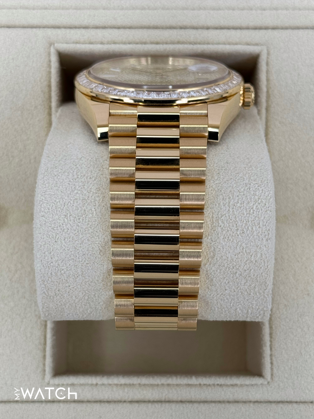 2025 Rolex Day-Date 40mm 228398TBR Diamond Paved Dial
