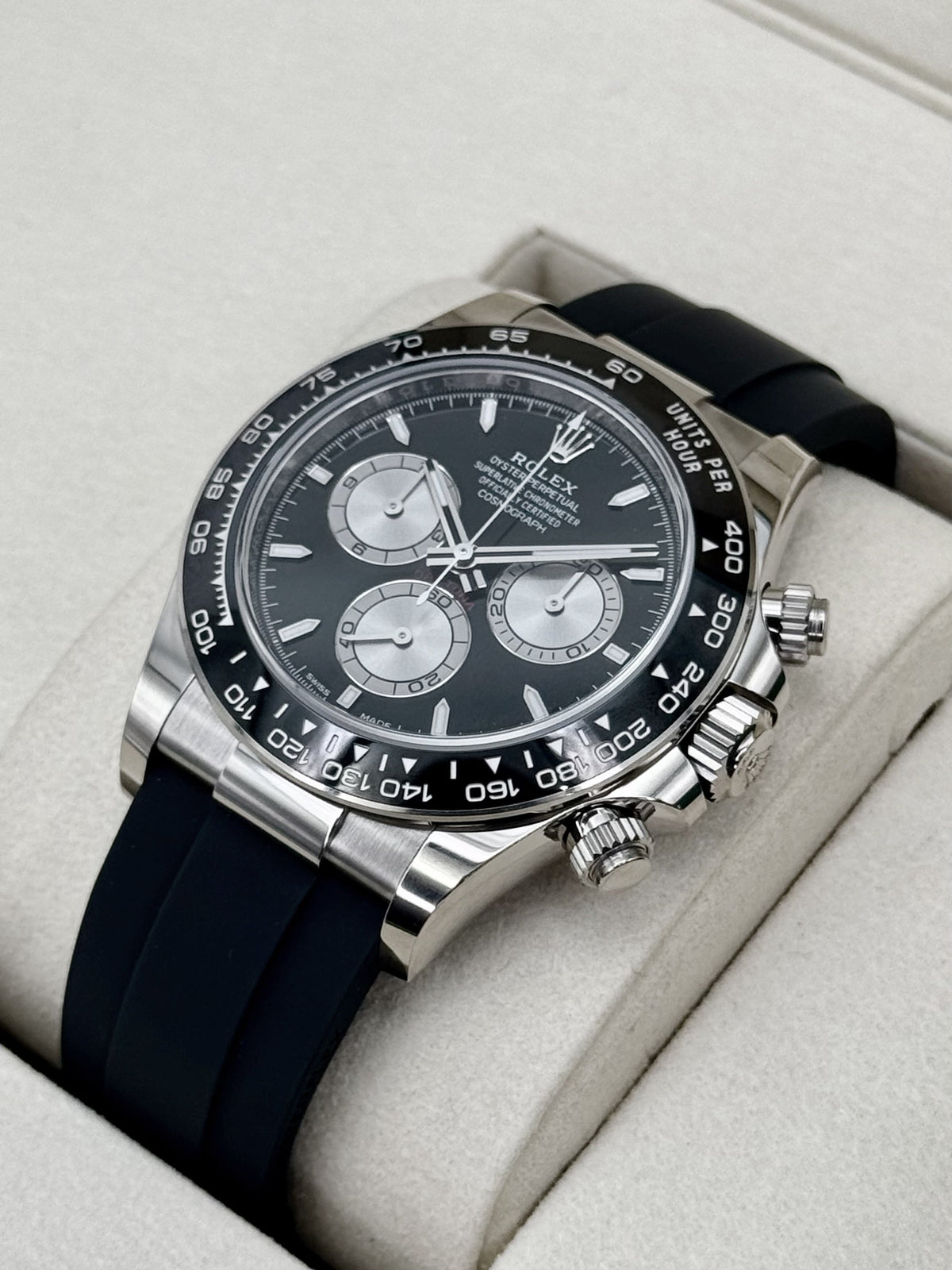 NEW 2026 Rolex Daytona "Baby Le Mans" 40mm 126519LN White Gold Black Dial
